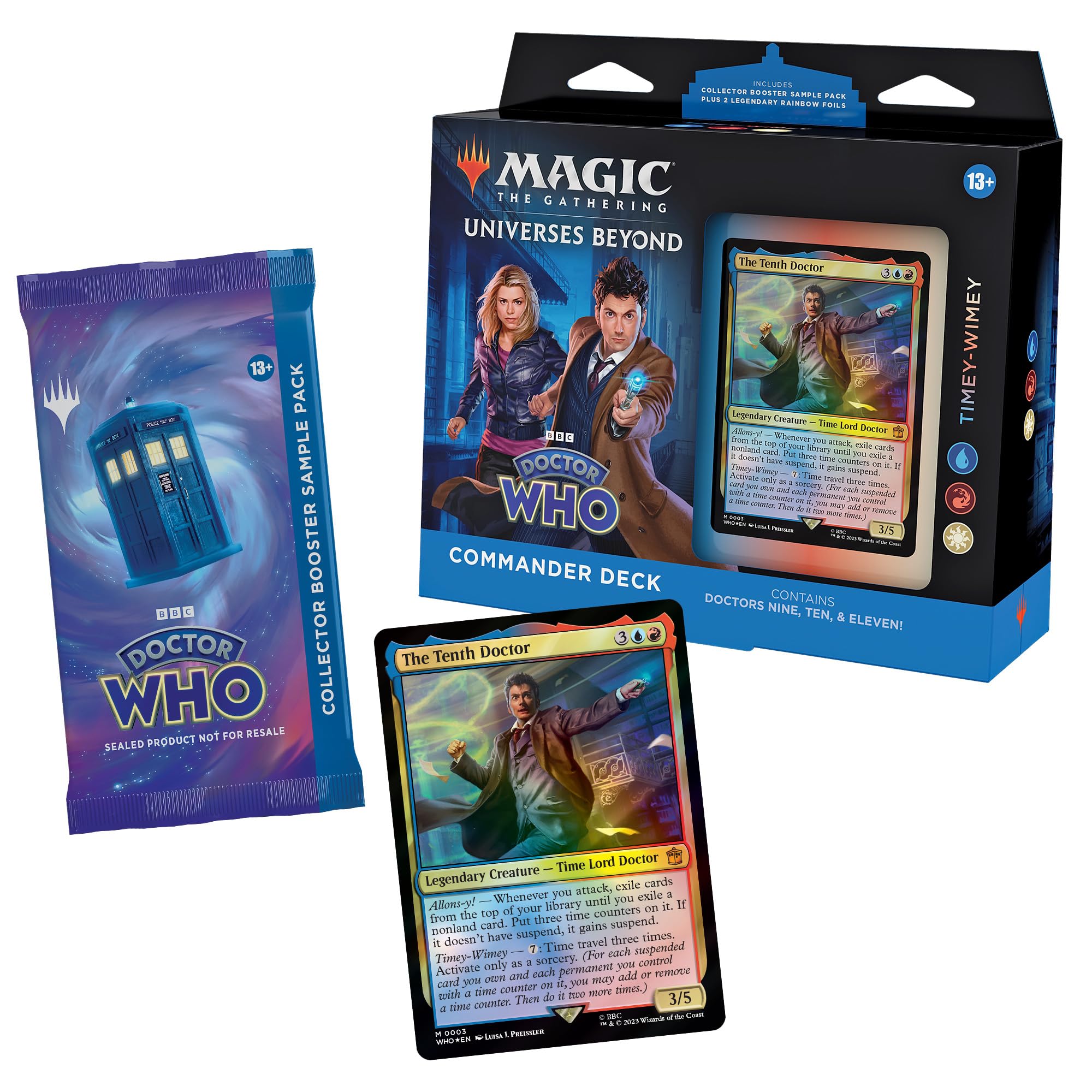 Foto 3 pulgar | Commander Deck Magic The Gathering Doctor Who Timey-wimey - Venta Internacional.