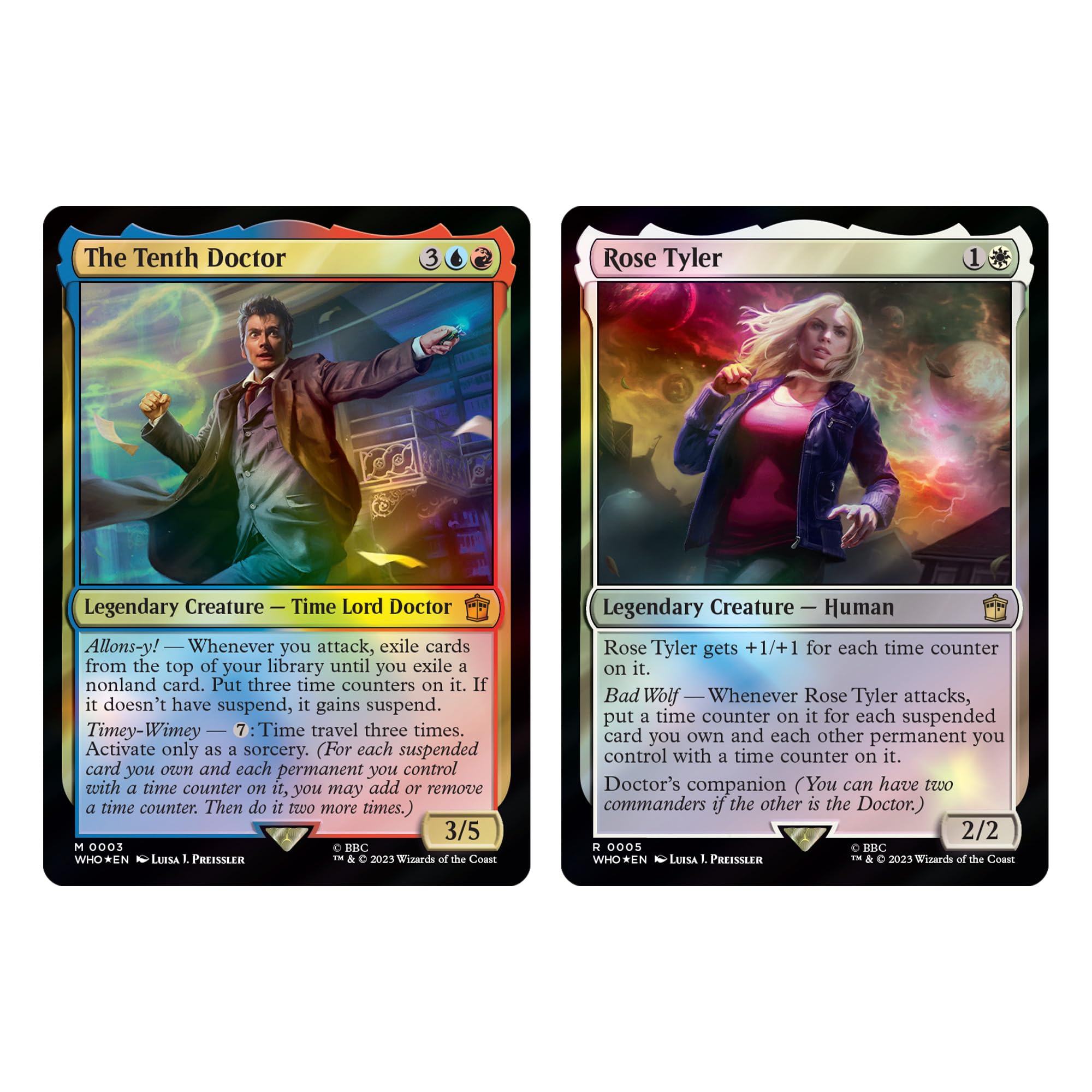 Foto 5 pulgar | Commander Deck Magic The Gathering Doctor Who Timey-wimey - Venta Internacional.
