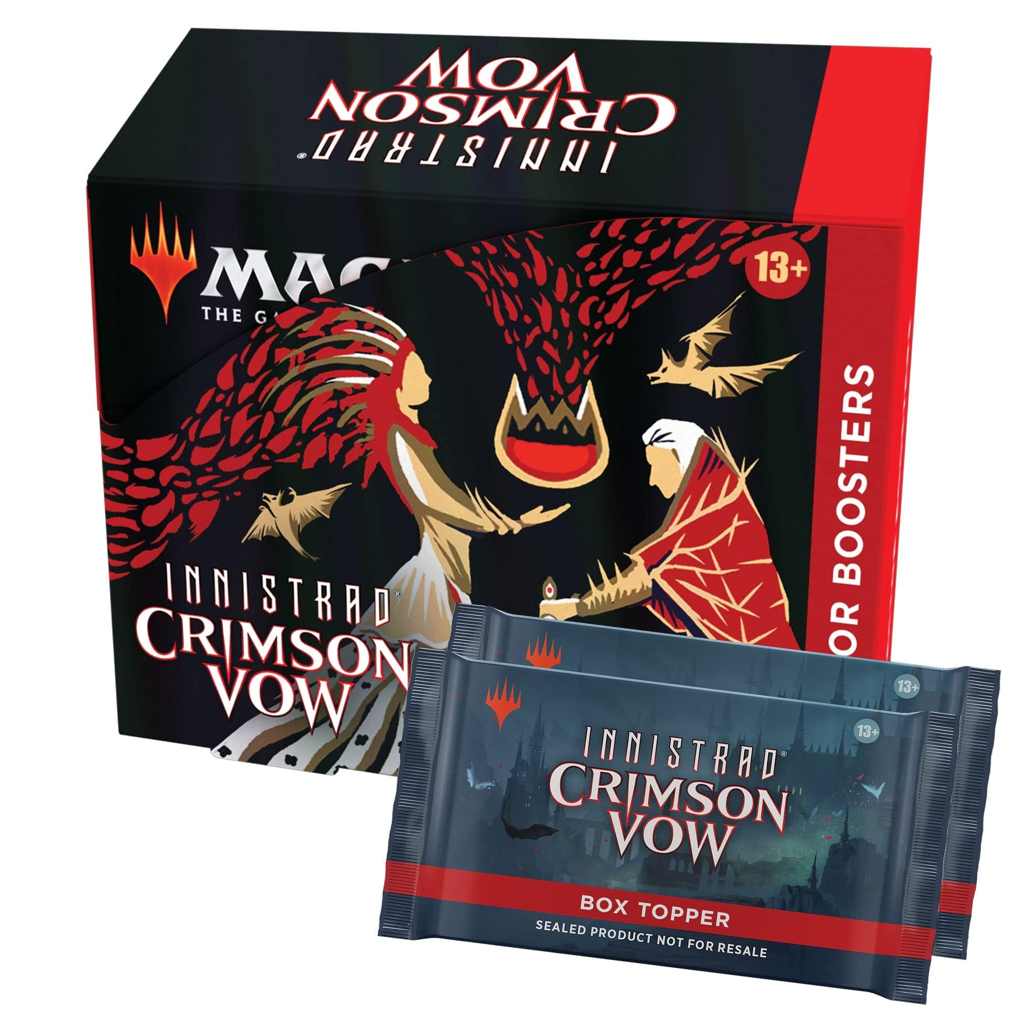 Foto 2 | Caja De Refuerzo Para Coleccionistas Magic The Gathering Innistrad: Crimson Vow +182 Cartas - Venta Internacional.