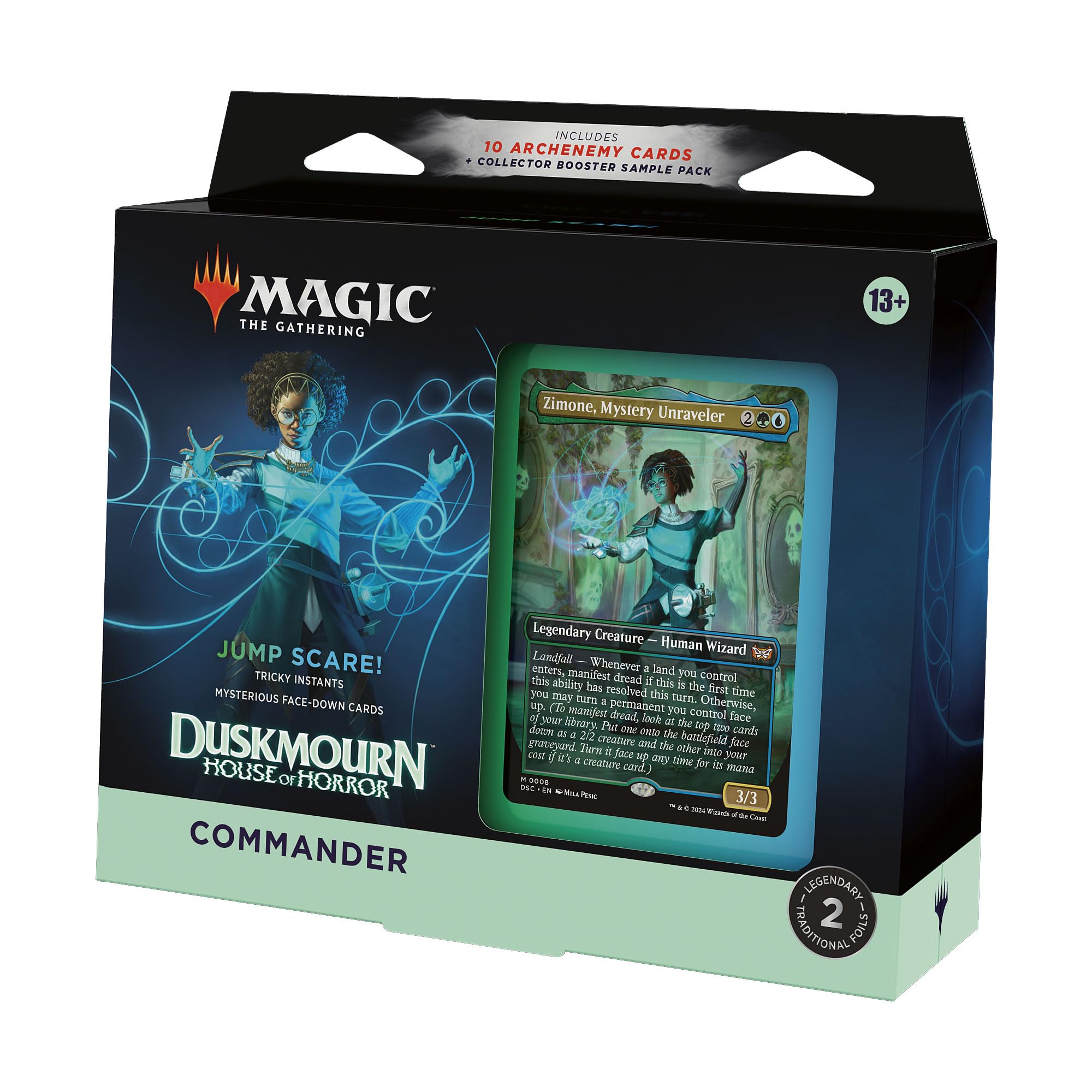 Foto 2 pulgar | Commander Deck Magic The Gathering Duskmourn House Of Horror - Venta Internacional.