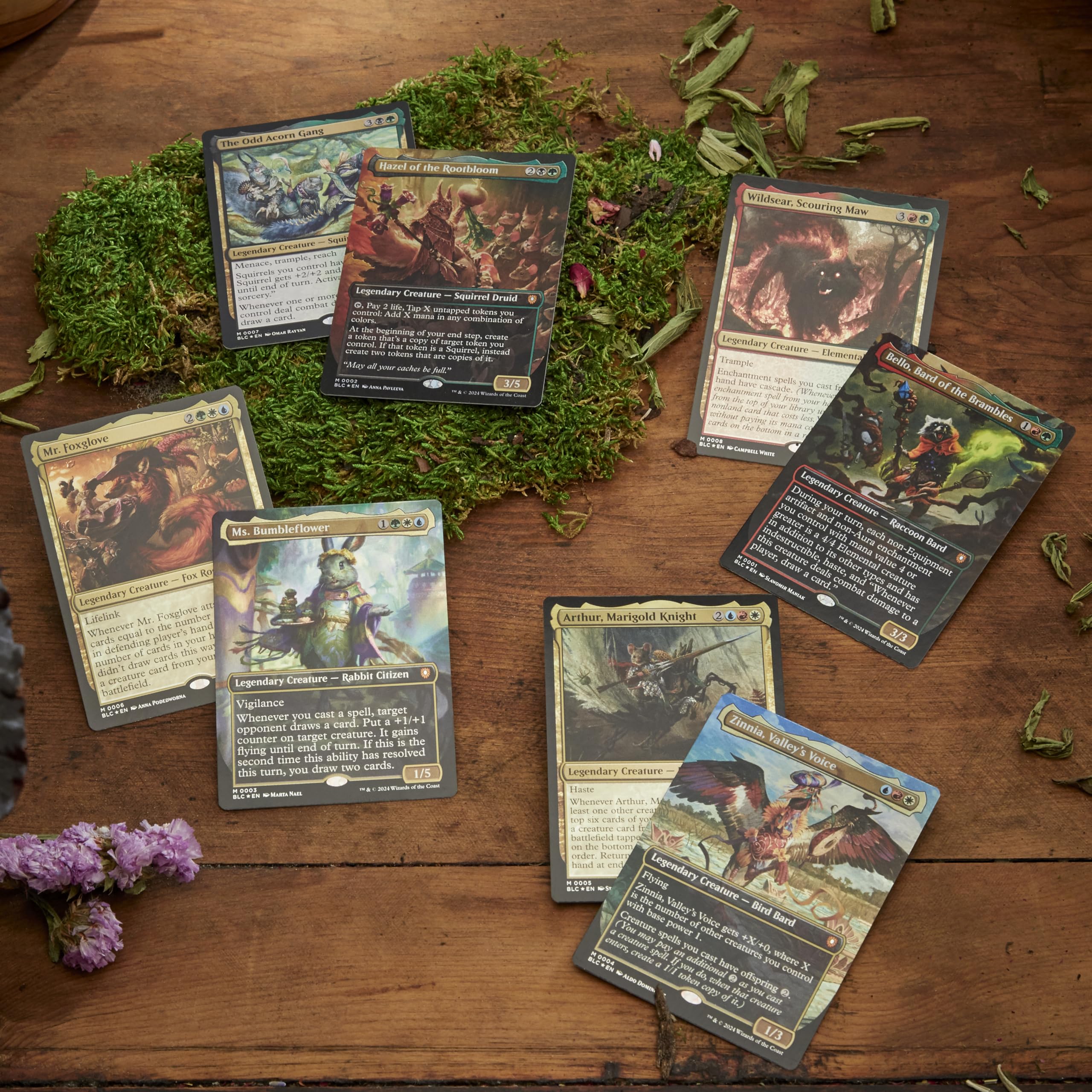 Foto 4 | Juego De Cartas Magic The Gathering Bloomburrow Commander Deck X4 - Venta Internacional.