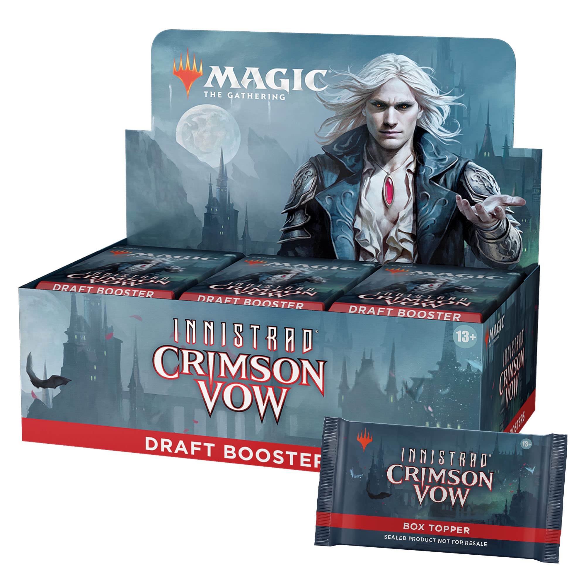 Foto 1 | Draft Booster Box Magic The Gathering Innistrad: Crimson Vow - Venta Internacional.