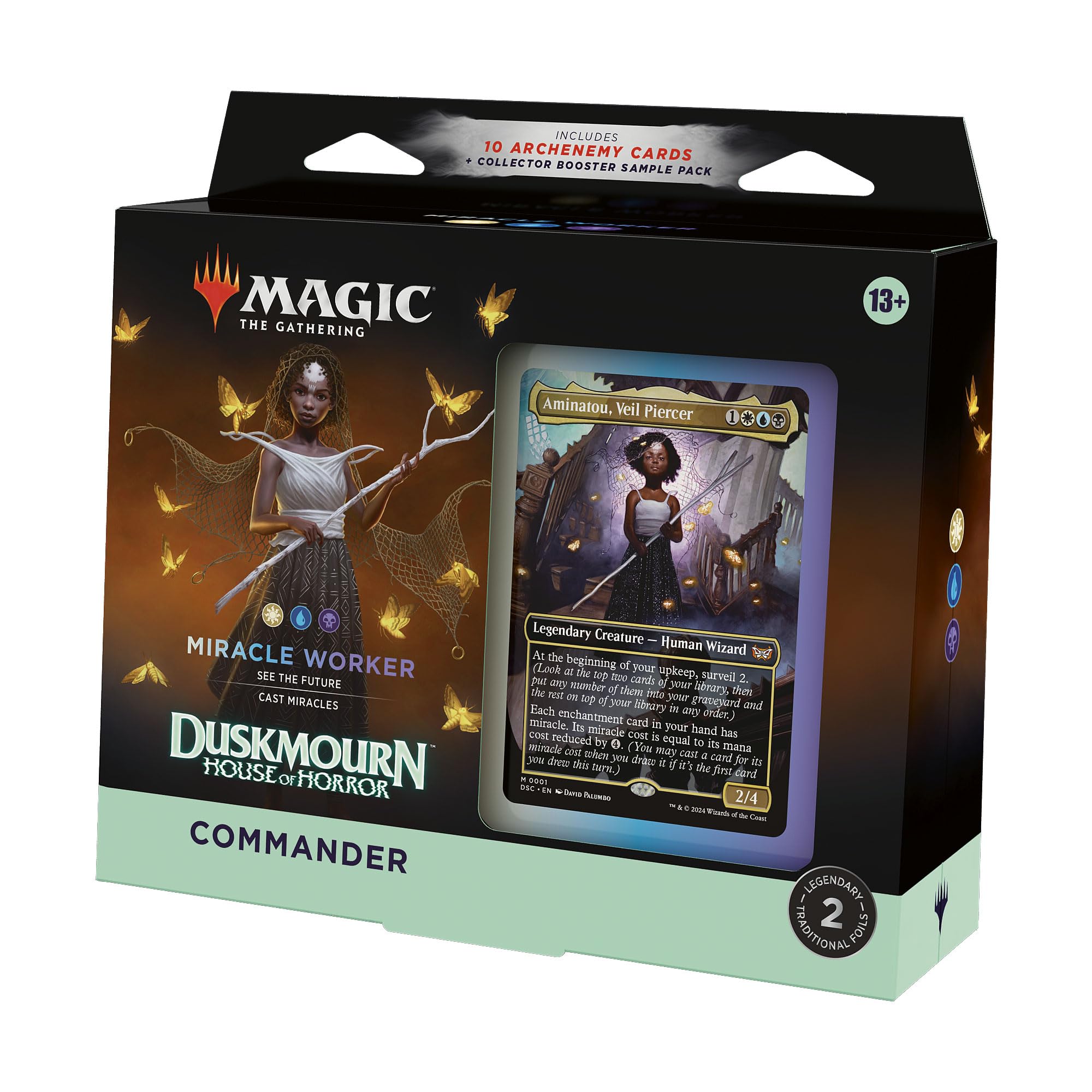 Foto 2 pulgar | Commander Deck Magic: The Gathering Duskmourn House Of Horror - Venta Internacional.