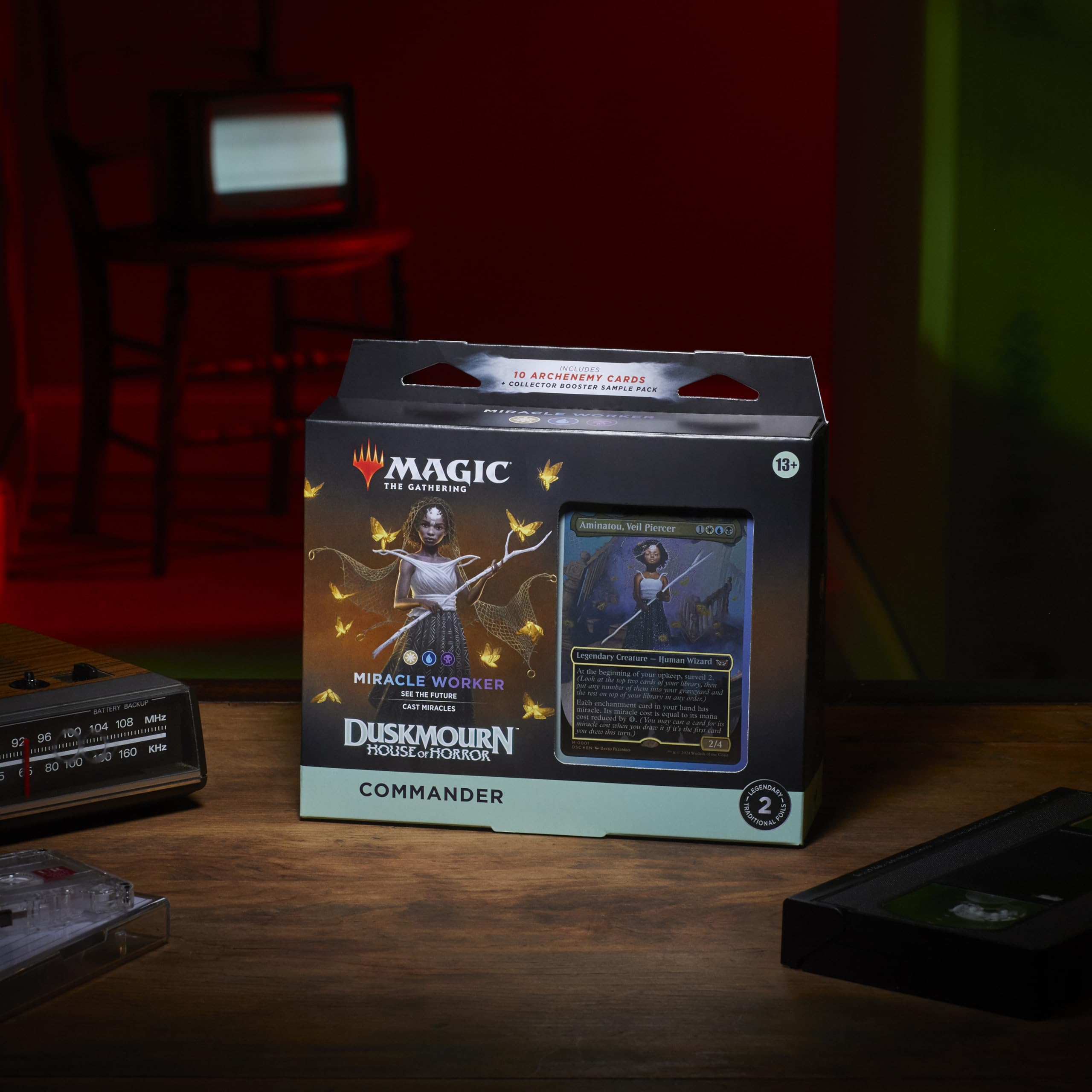 Foto 3 pulgar | Commander Deck Magic: The Gathering Duskmourn House Of Horror - Venta Internacional.