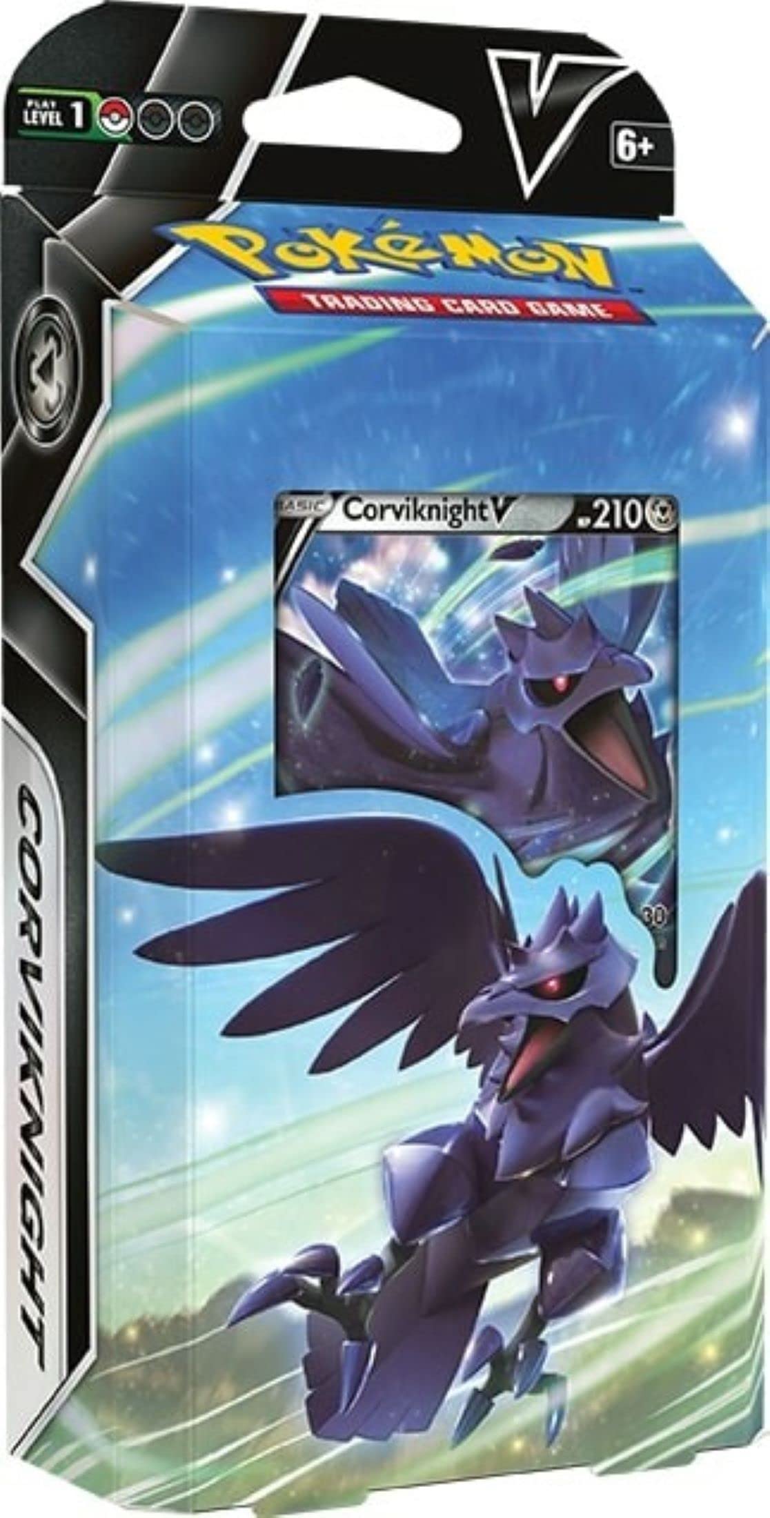 Juego De Cartas Coleccionables Pokémon Sky Hurricane Corviknight V Battle Deck - Venta Internacional.