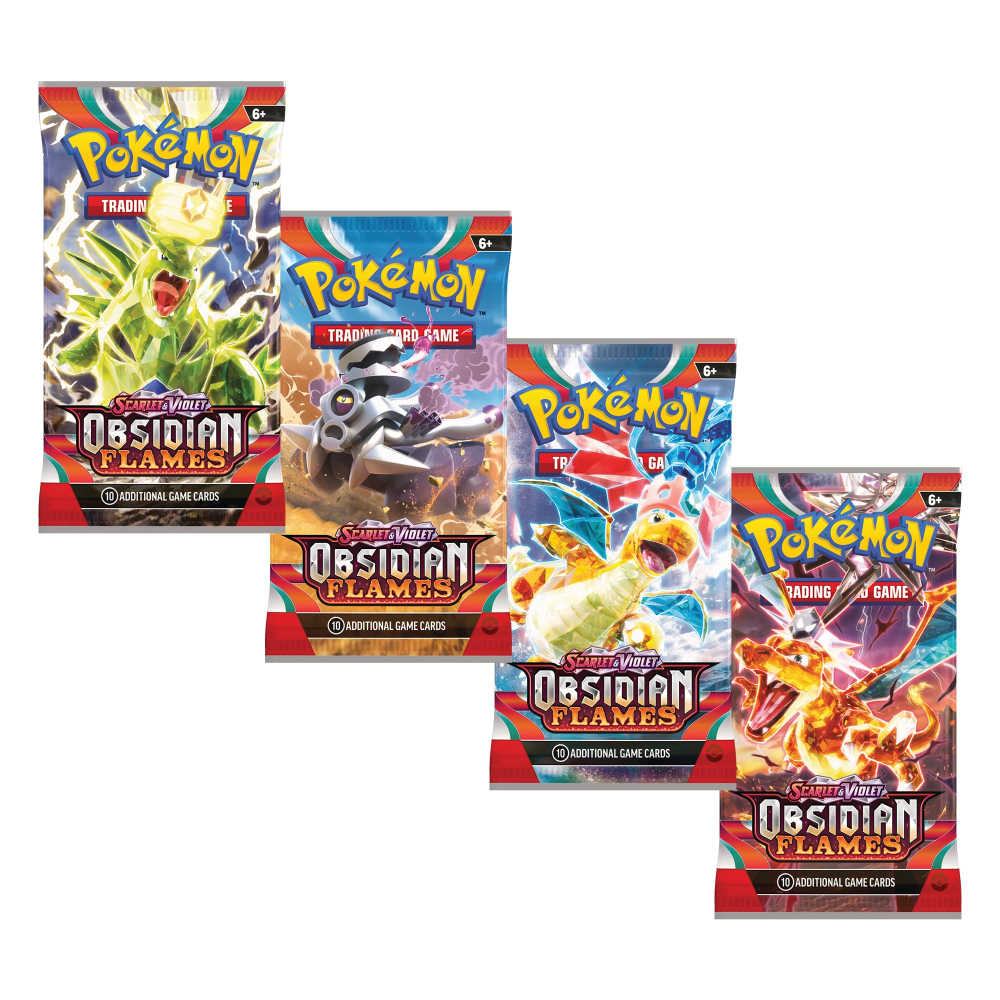 Foto 3 pulgar | Paquete De Refuerzo Pokémon Scarlet & Violet 3 Obsidian Flames - Venta Internacional.