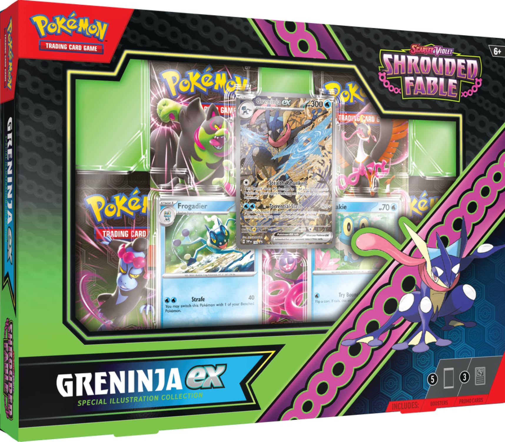 Foto 2 pulgar | Juego De Cartas Coleccionables Pokémon Sv6.5 Shrouded Fable Collection - Venta Internacional.