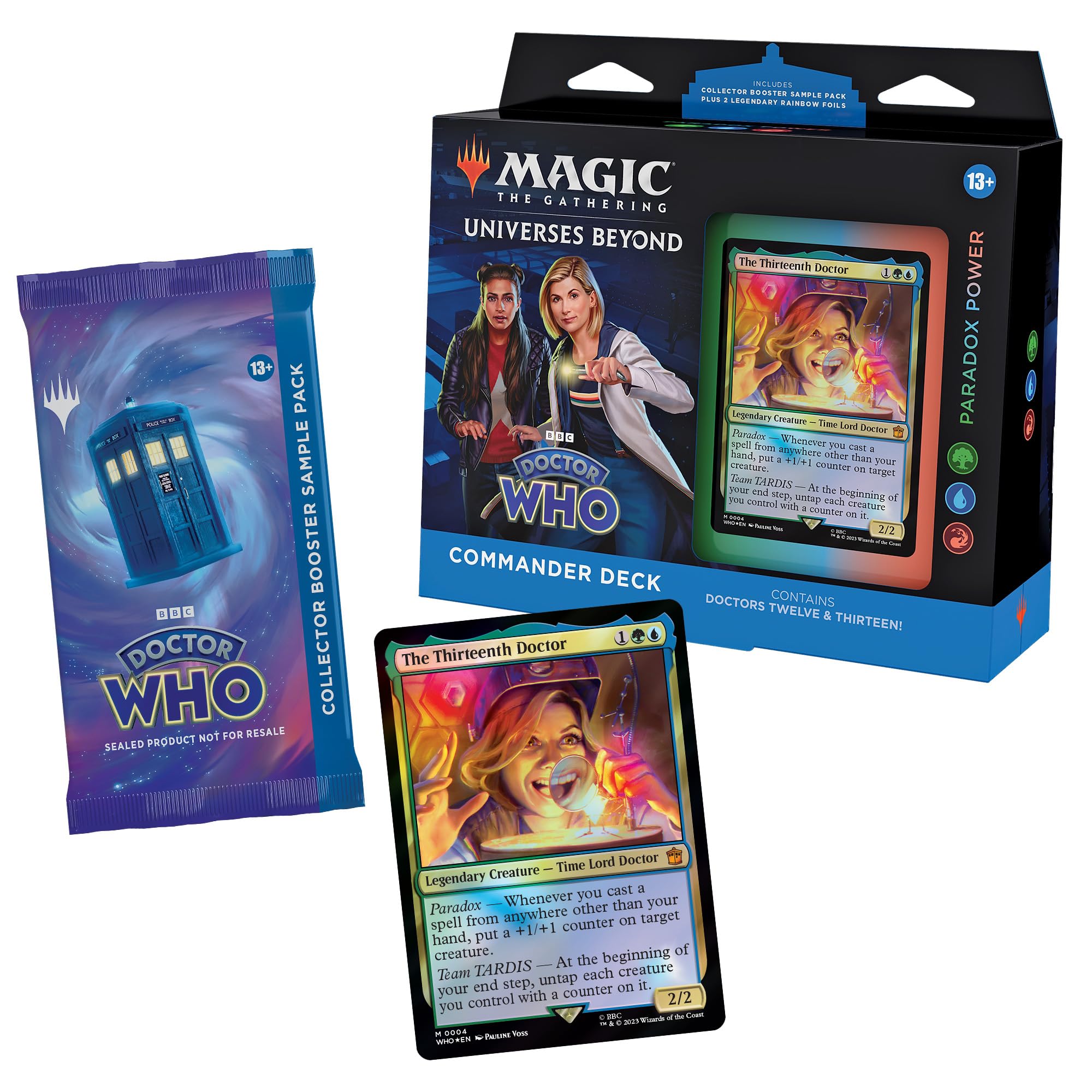 Foto 2 | Commander Deck Magic The Gathering Doctor Who Paradox Power - Venta Internacional.