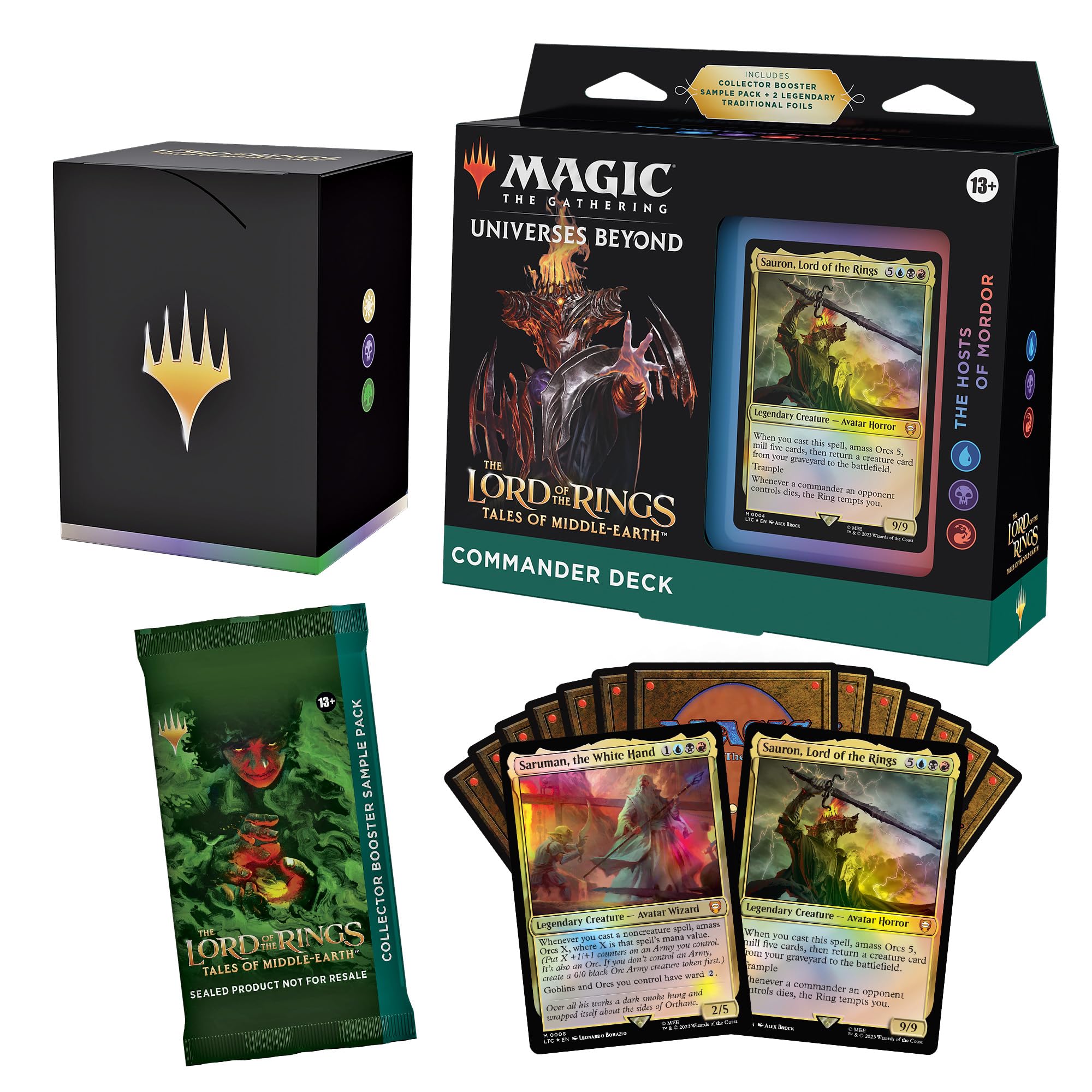 Foto 2 pulgar | Juego De Cartas Magic The Gathering The Lord Of The Rings Deck - Venta Internacional.