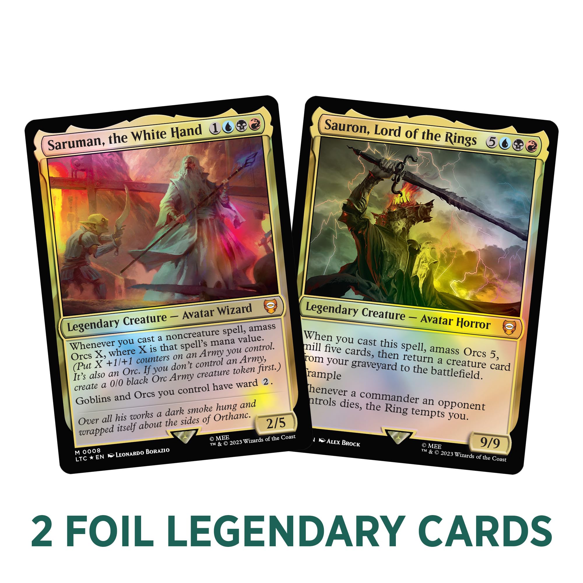 Foto 4 pulgar | Juego De Cartas Magic The Gathering The Lord Of The Rings Deck - Venta Internacional.
