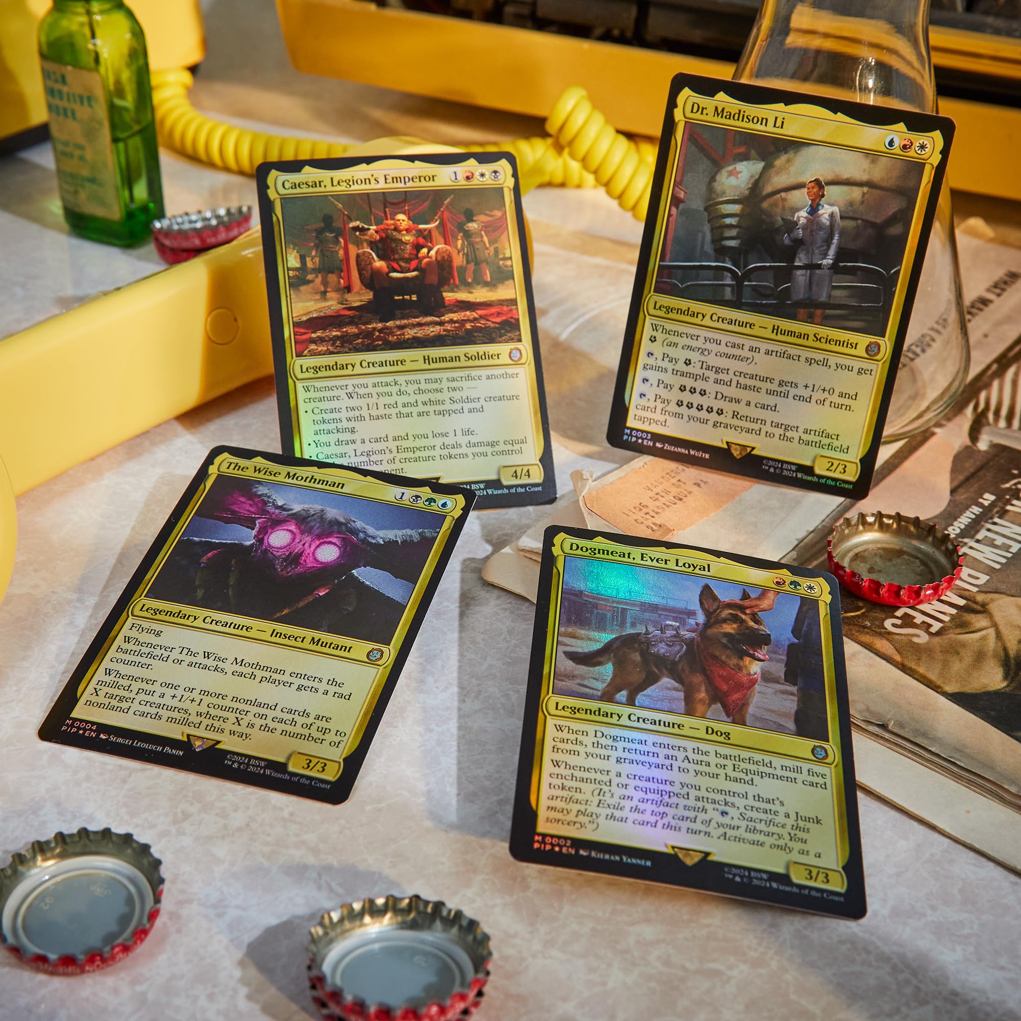 Foto 4 pulgar | Paquete Commander Deck Magic The Gathering Fallout X4 - Venta Internacional.