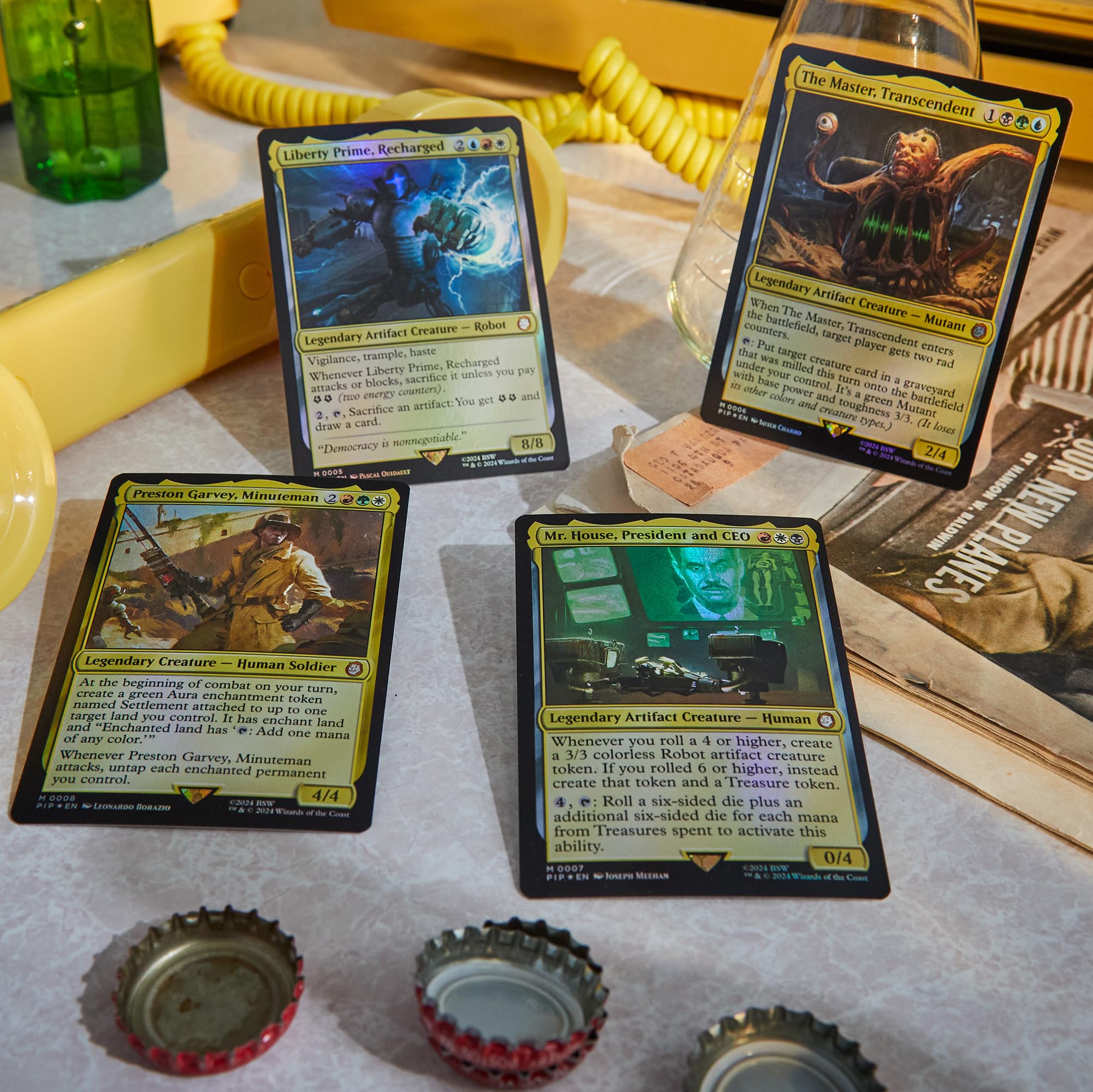 Foto 5 pulgar | Paquete Commander Deck Magic The Gathering Fallout X4 - Venta Internacional.