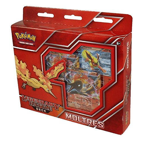 Pokémon Tcg: Decks De Batalla Legendarios, Moltres, Mazo De  - Venta Internacional.