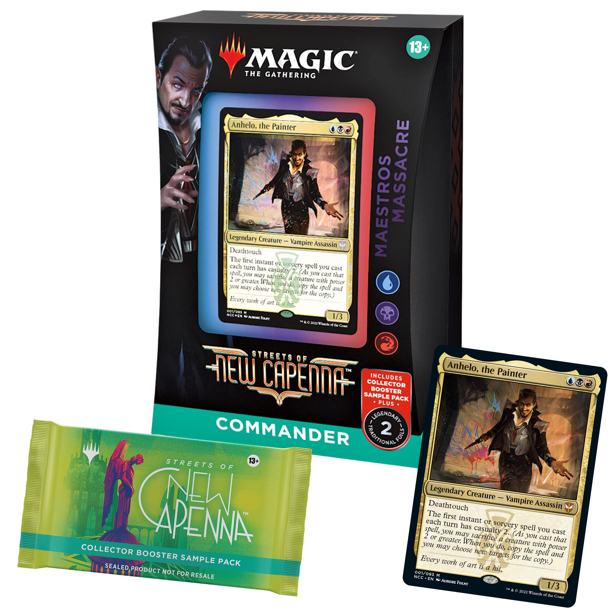 Commander Deck Magic: La Reunión De Las Calles De New Capenna - Venta Internacional.