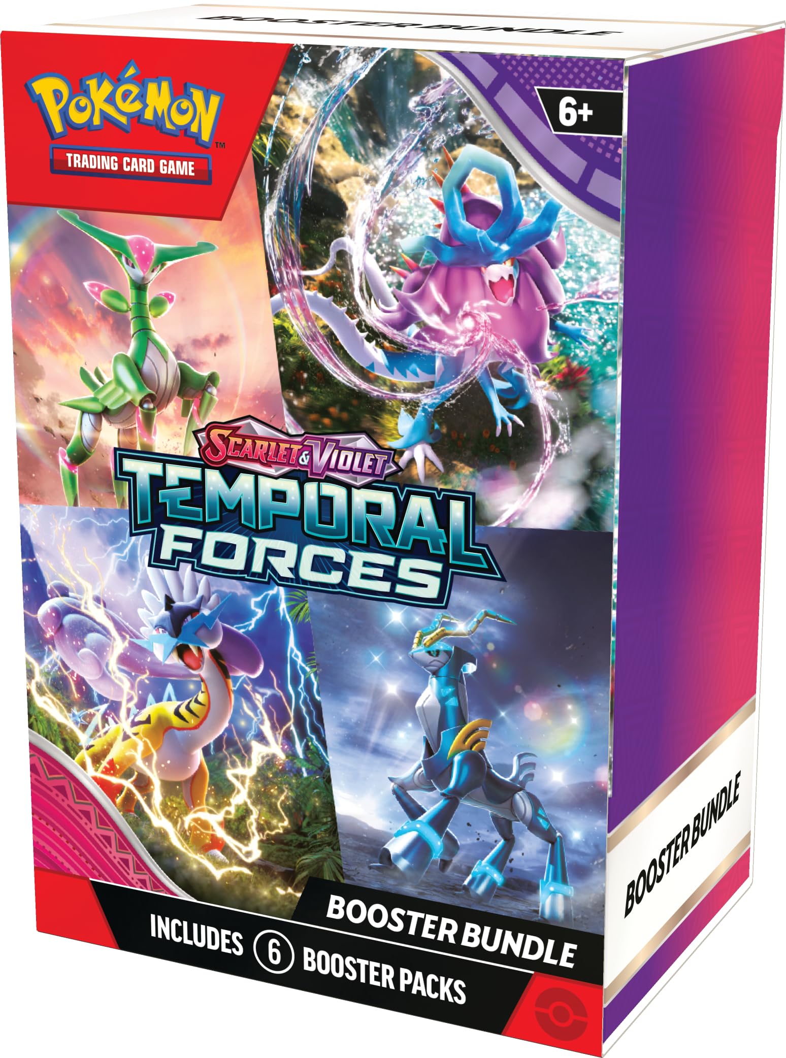 Paquete De Refuerzo Pokemon Tcg Scarlet & Violet Temporal Forces - Venta Internacional.