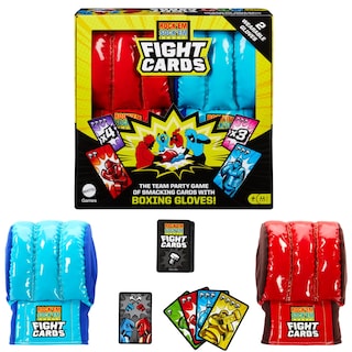 Foto 1 | Juego De Cartas Mattel Games Rock 'em Sock 'em Robots Fight Cards - Venta Internacional.