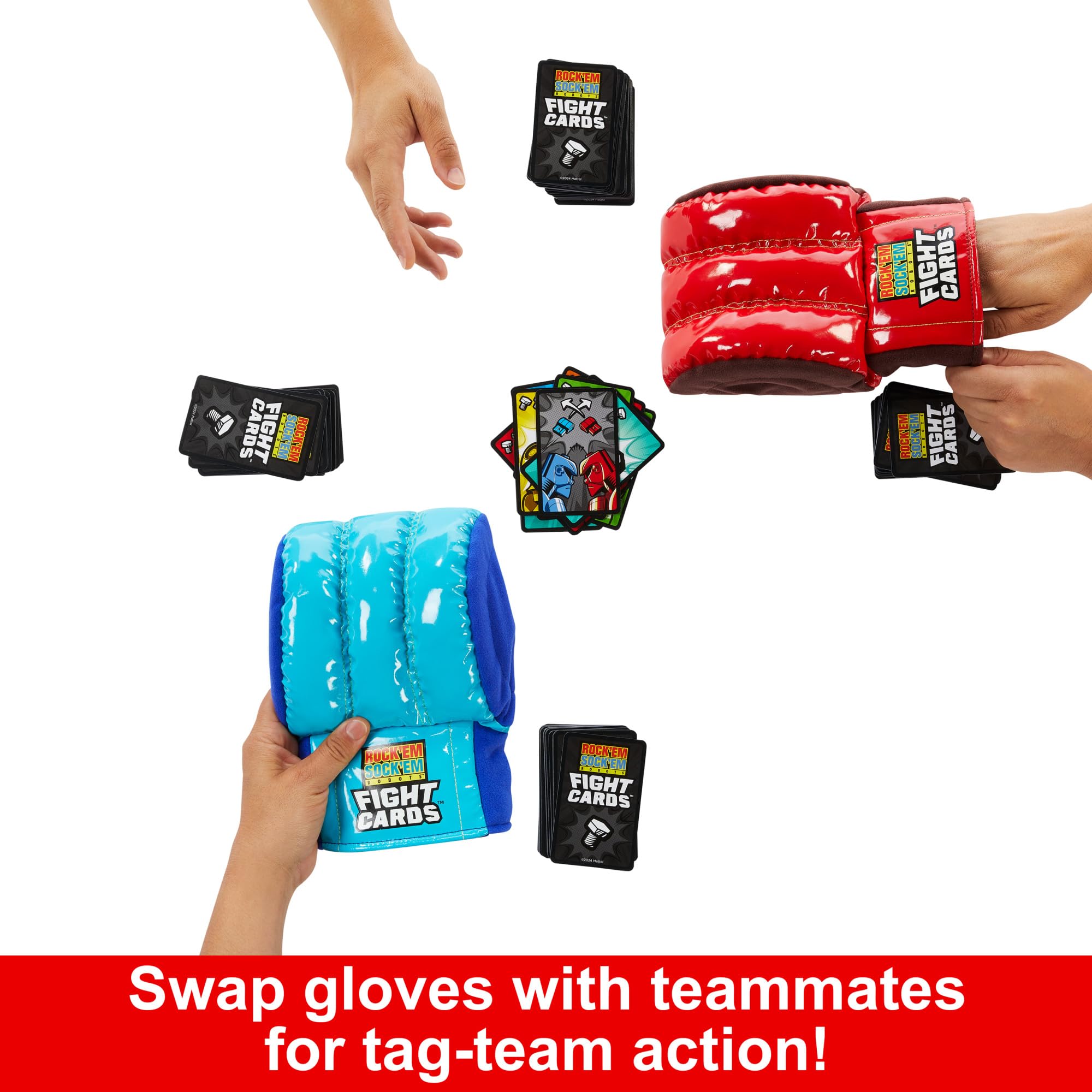 Foto 5 pulgar | Juego De Cartas Mattel Games Rock 'em Sock 'em Robots Fight Cards - Venta Internacional.