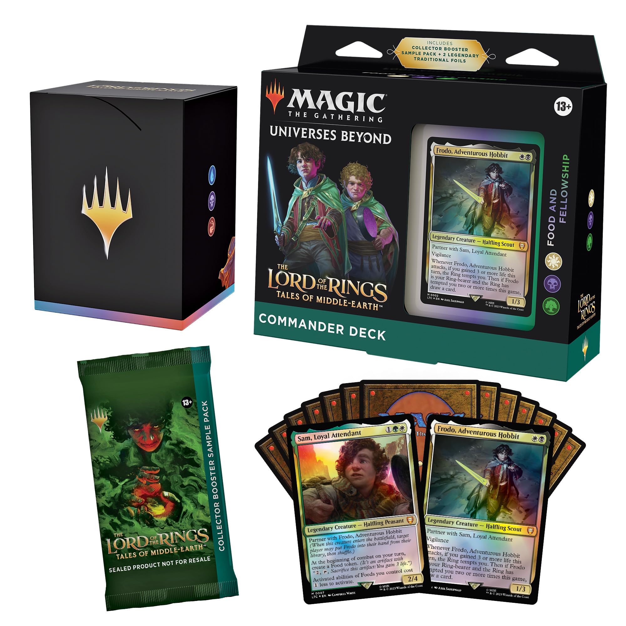 Paquete De Refuerzo Commander Deck + Collector Magic The Gathering - Venta Internacional.