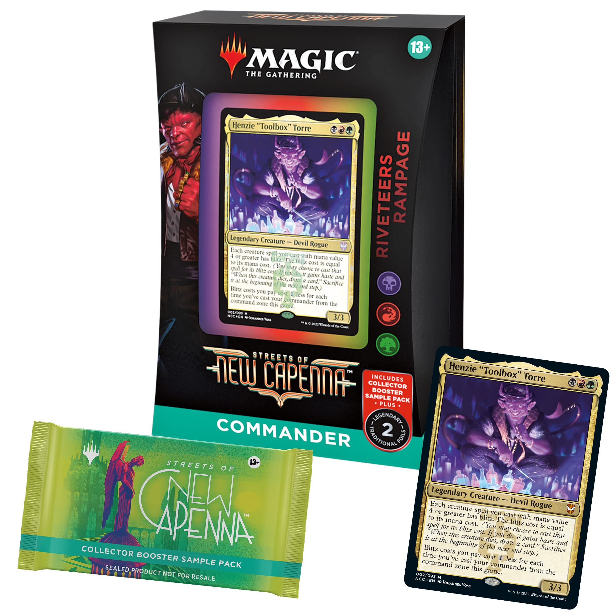 Commander Deck Magic: La Reunión De Las Calles De New Capenna - Venta Internacional.