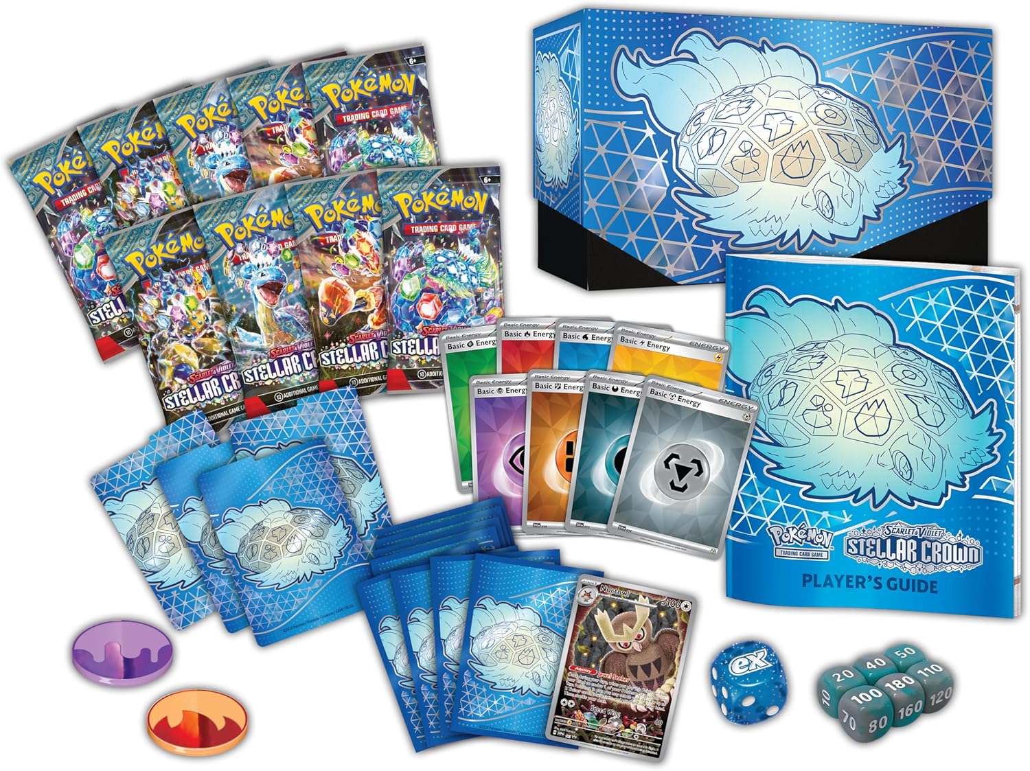 Foto 5 pulgar | Pokemon Stellar Crown Etb Ingles