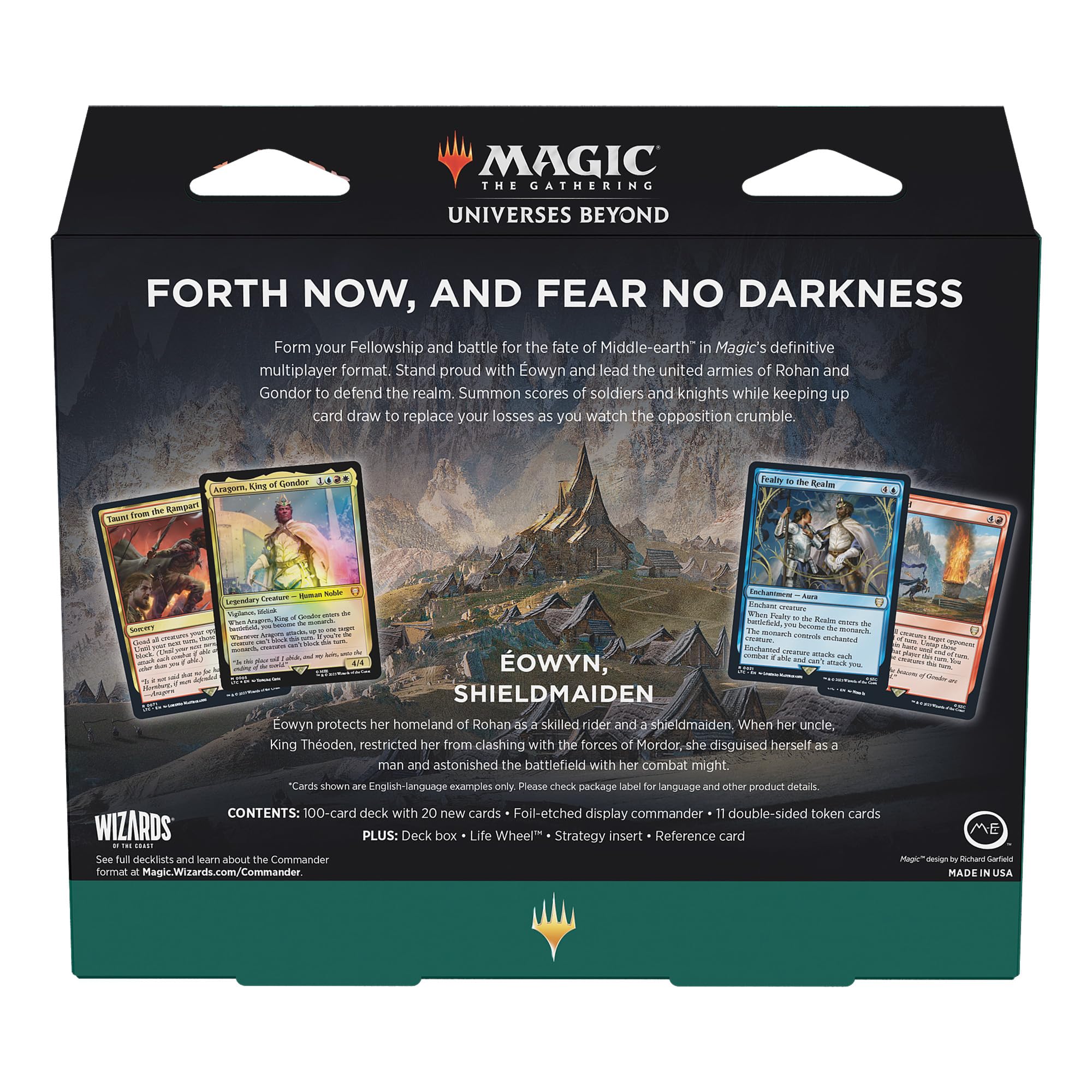 Foto 7 pulgar | Juego de Cartas Magic The Gathering The Lord Of The Rings Deck - Venta Internacional