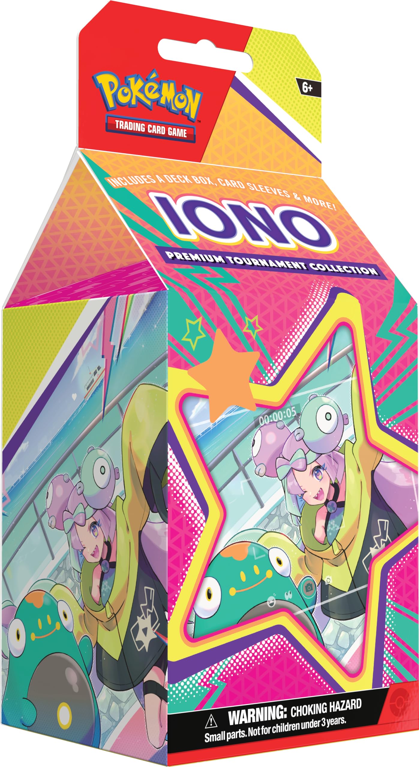 Foto 1 | Caja De Colección De Torneos Premium De Pokémon Iono - Venta Internacional.