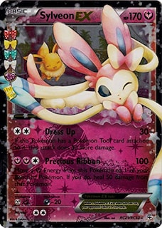 Foto 1 | Tarjeta Coleccionable Pokémon Sylveon-ex (rc21) Generations Holo - Venta Internacional.
