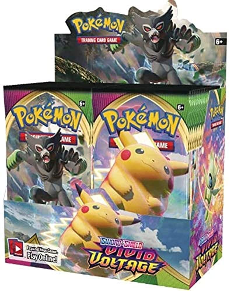 Foto 2 pulgar | Juego De Cartas Coleccionables Pokémon Sword & Shield Vivid Voltage - Venta Internacional.
