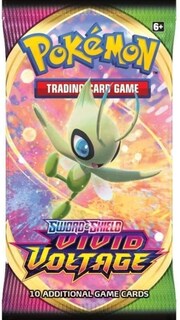 Foto 3 | Juego De Cartas Coleccionables Pokémon Sword & Shield Vivid Voltage - Venta Internacional.
