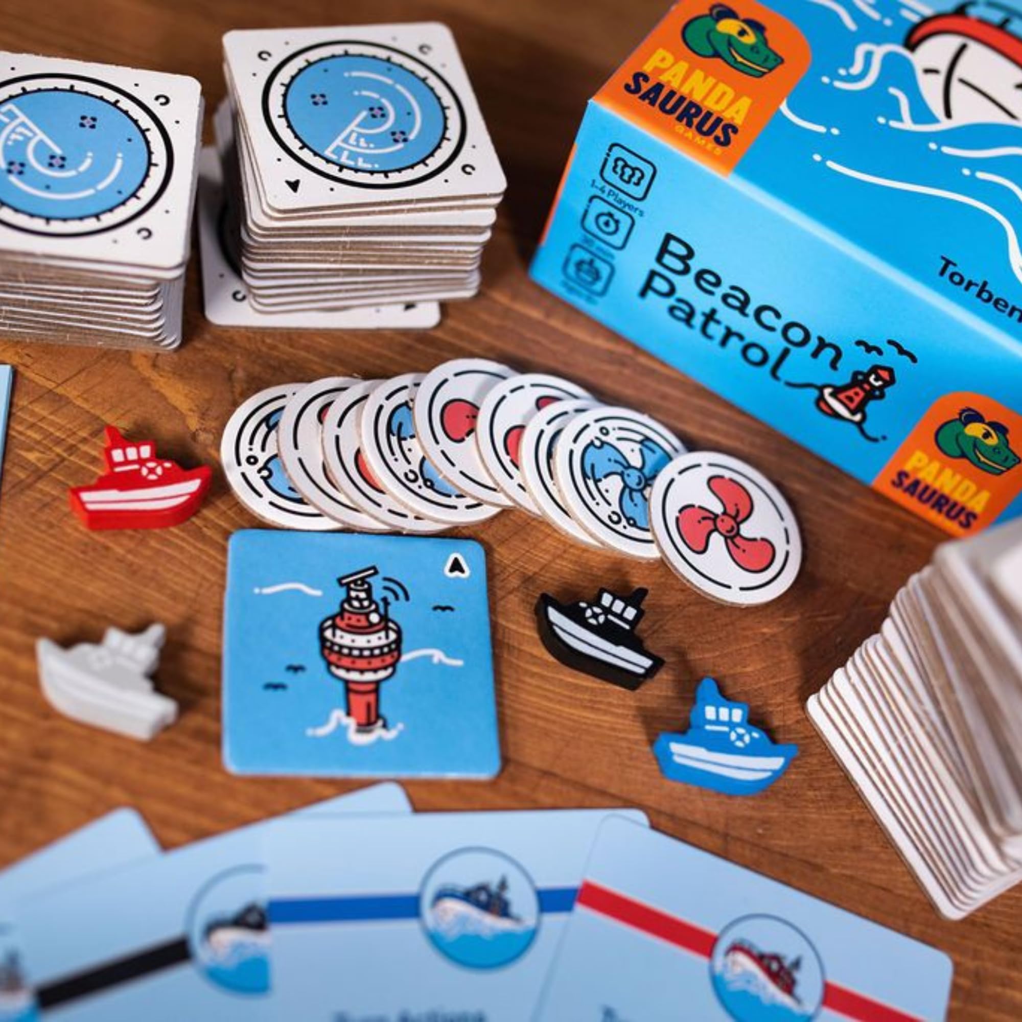 Foto 3 pulgar | Juego De Mesa Pandasaurus Beacon Patrol | Nautical Strategy 8+ - Venta Internacional.