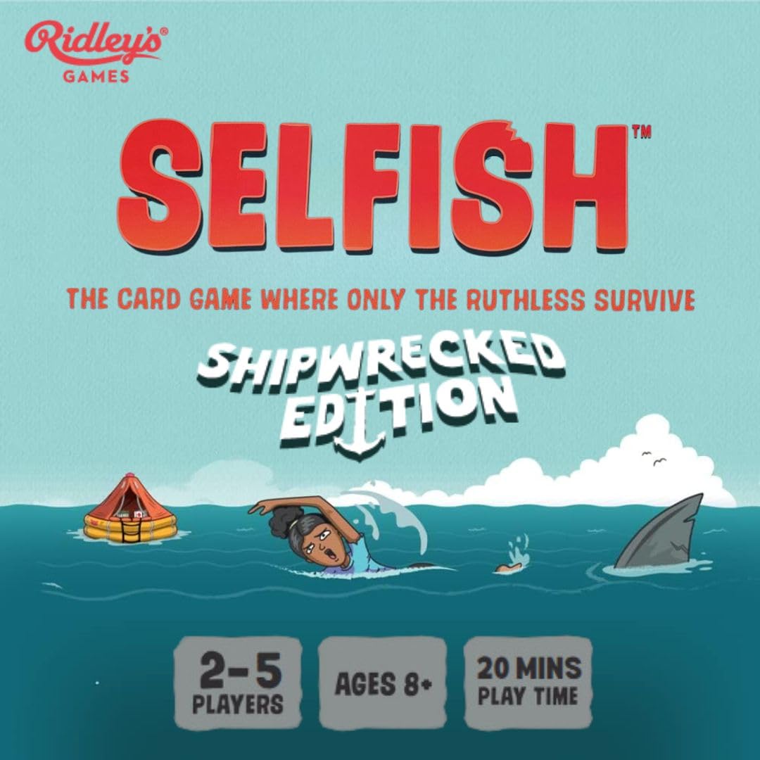 Foto 3 pulgar | Juego De Cartas Ridley's Selfish Shipwrecked Edition Para 2 A 5 Jugadores - Venta Internacional.
