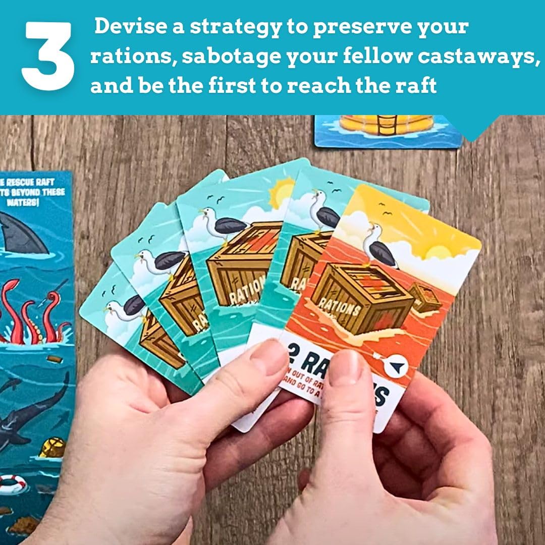 Foto 6 pulgar | Juego De Cartas Ridley's Selfish Shipwrecked Edition Para 2 A 5 Jugadores - Venta Internacional.