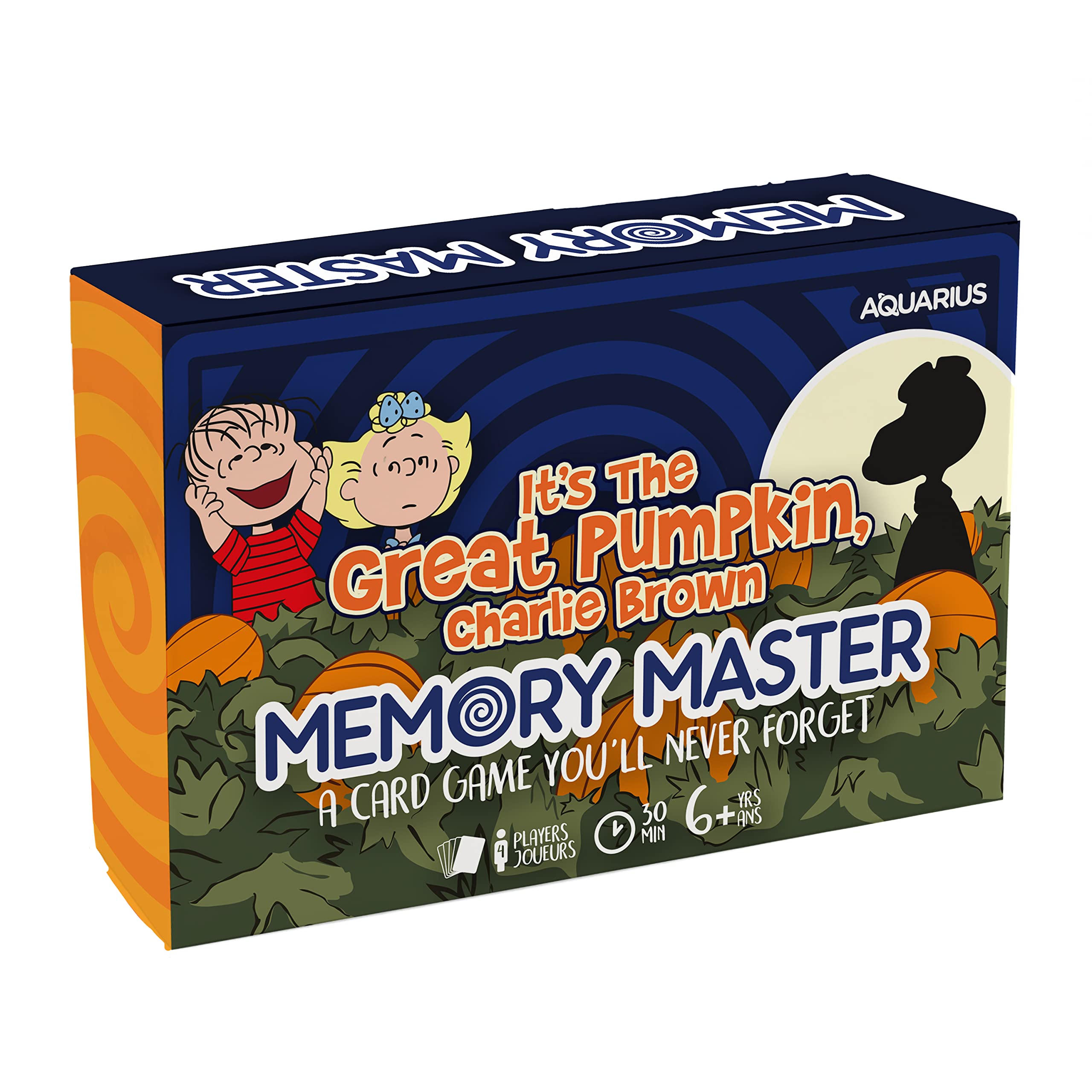 Juego De Cartas Aquarius Peanuts Charlie Brown Great Pumpkin - Venta Internacional.