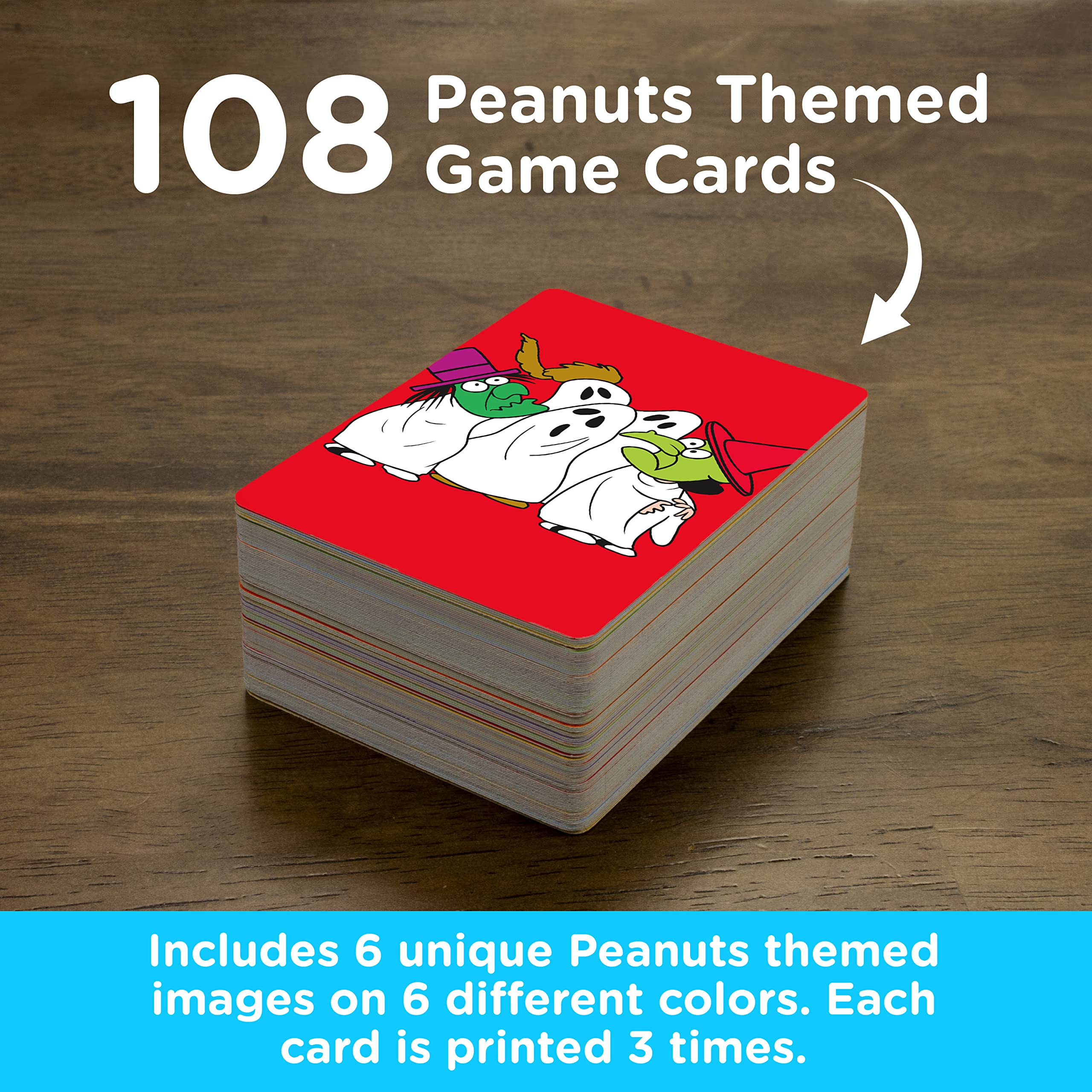 Foto 5 pulgar | Juego De Cartas Aquarius Peanuts Charlie Brown Great Pumpkin - Venta Internacional.