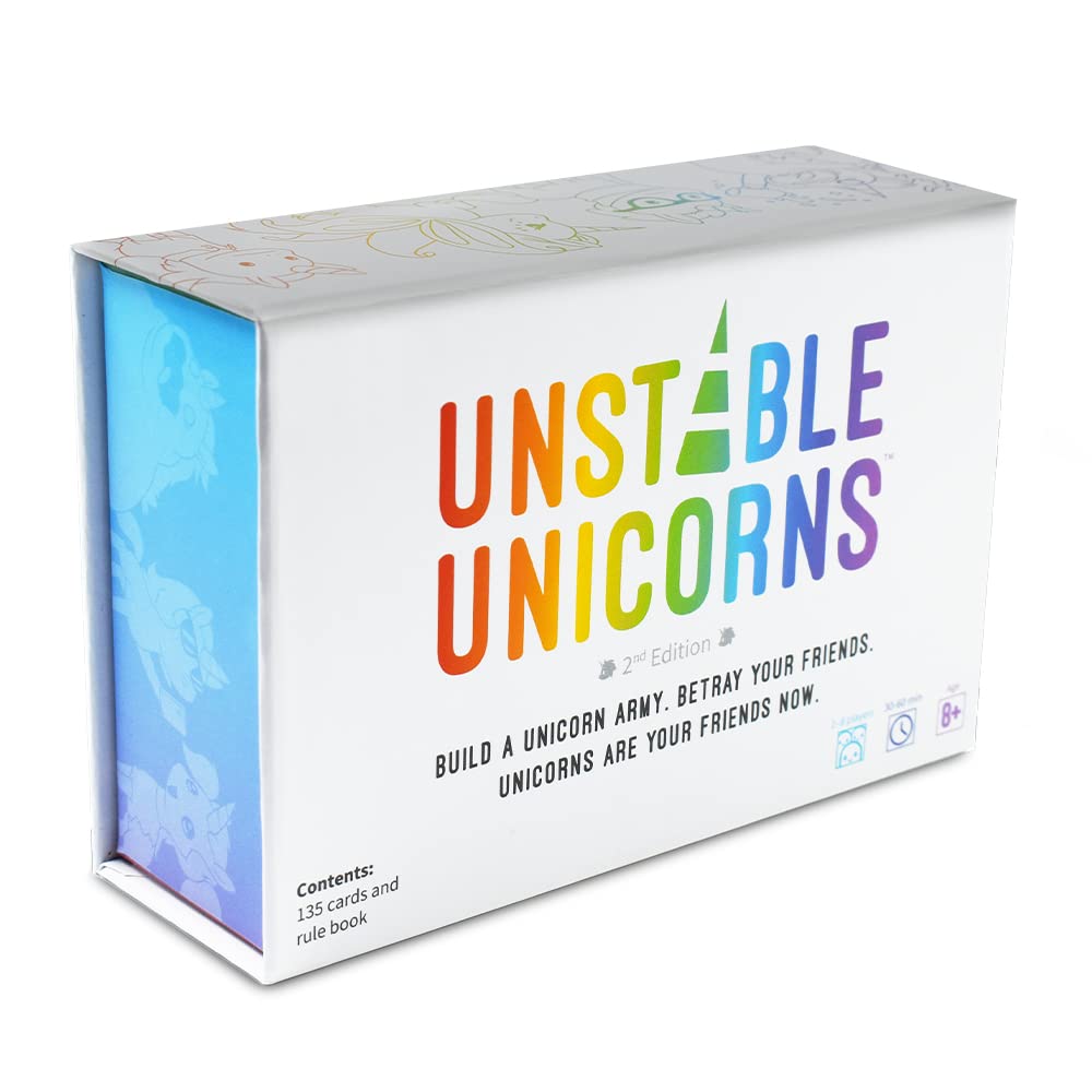 Juego De Cartas Unstable Games Unstable Unicorns Para Adultos Y Adolescentes - Venta Internacional.