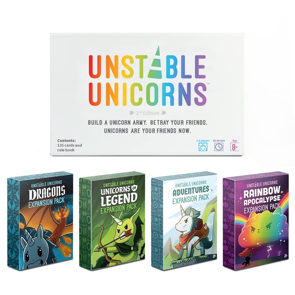 Foto 3 pulgar | Juego De Cartas Unstable Games Unstable Unicorns Para Adultos Y Adolescentes - Venta Internacional.