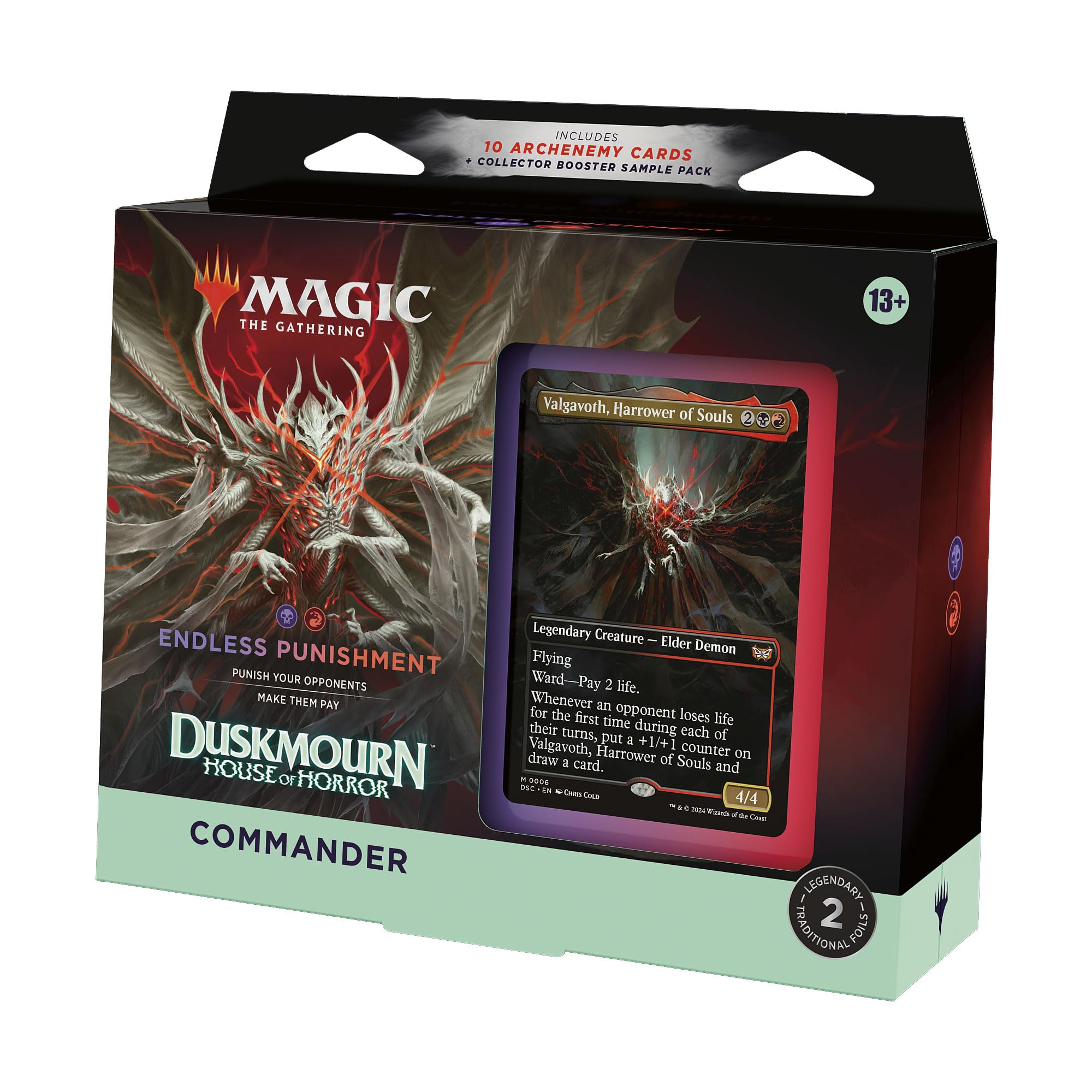 Foto 2 pulgar | Commander Deck Magic The Gathering Duskmourn House Of Horror - Venta Internacional.
