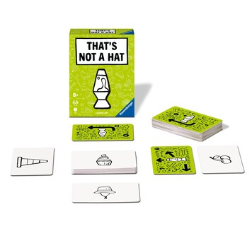 Foto 2 | Juego De Cartas Ravensburger That's Not A Hat Pop Culture 3-8 Jugadores - Venta Internacional.
