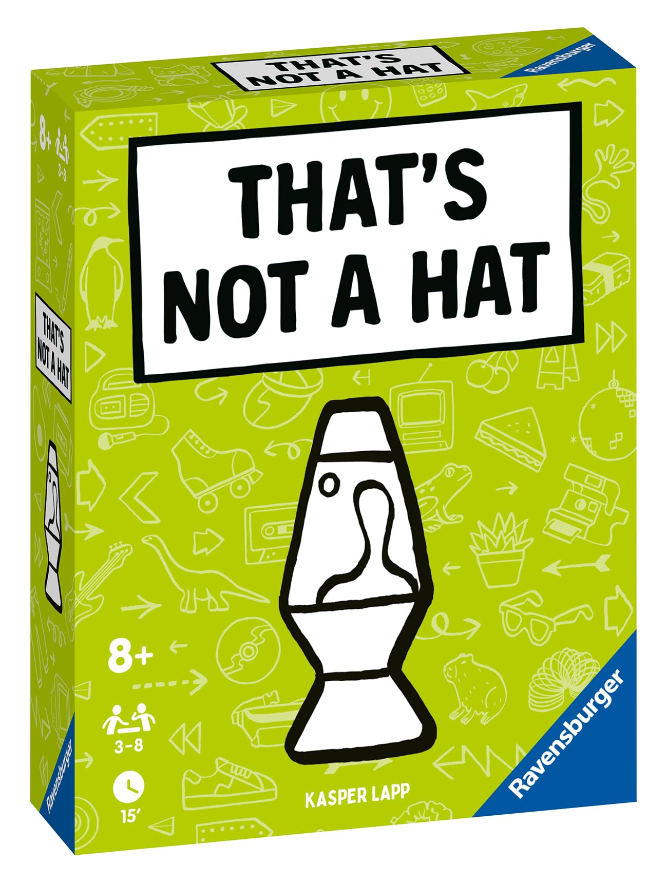 Foto 5 pulgar | Juego De Cartas Ravensburger That's Not A Hat Pop Culture 3-8 Jugadores - Venta Internacional.