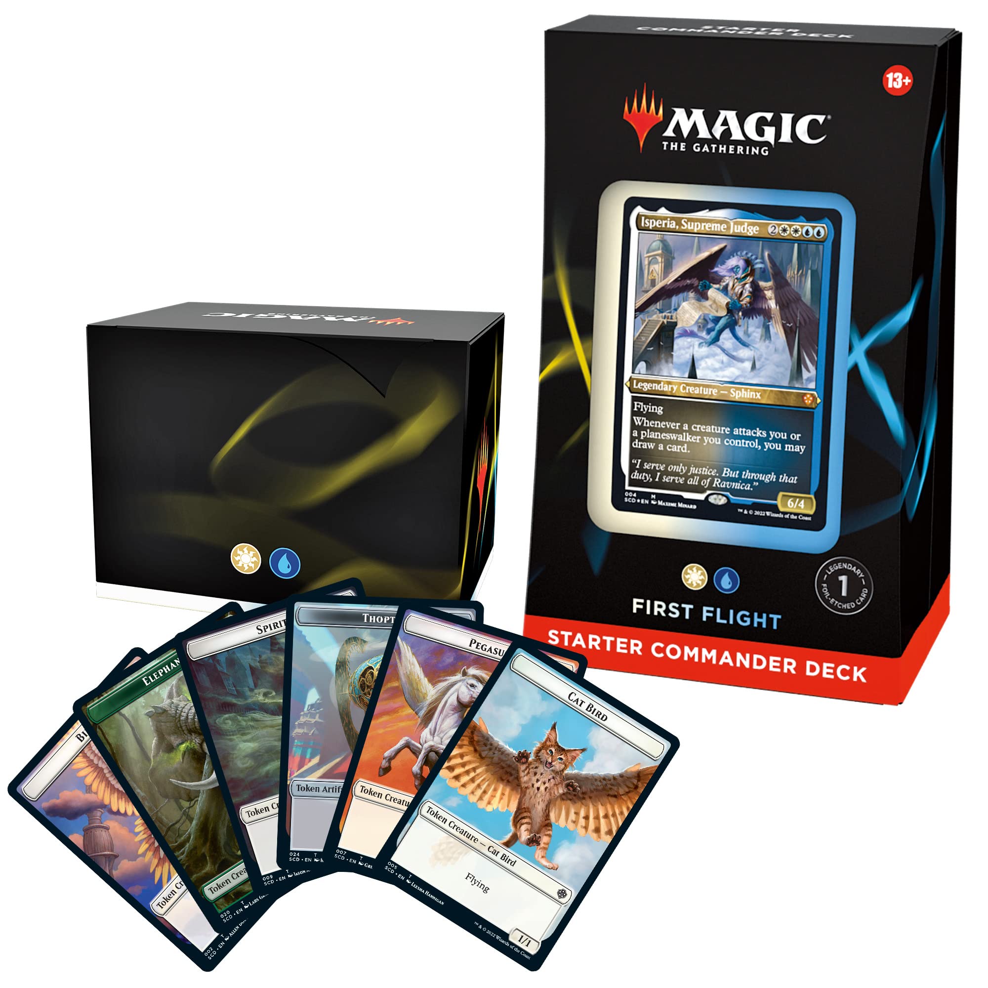 Starter Commander Deck Magic The Gathering: Primer Vuelo - Venta Internacional.