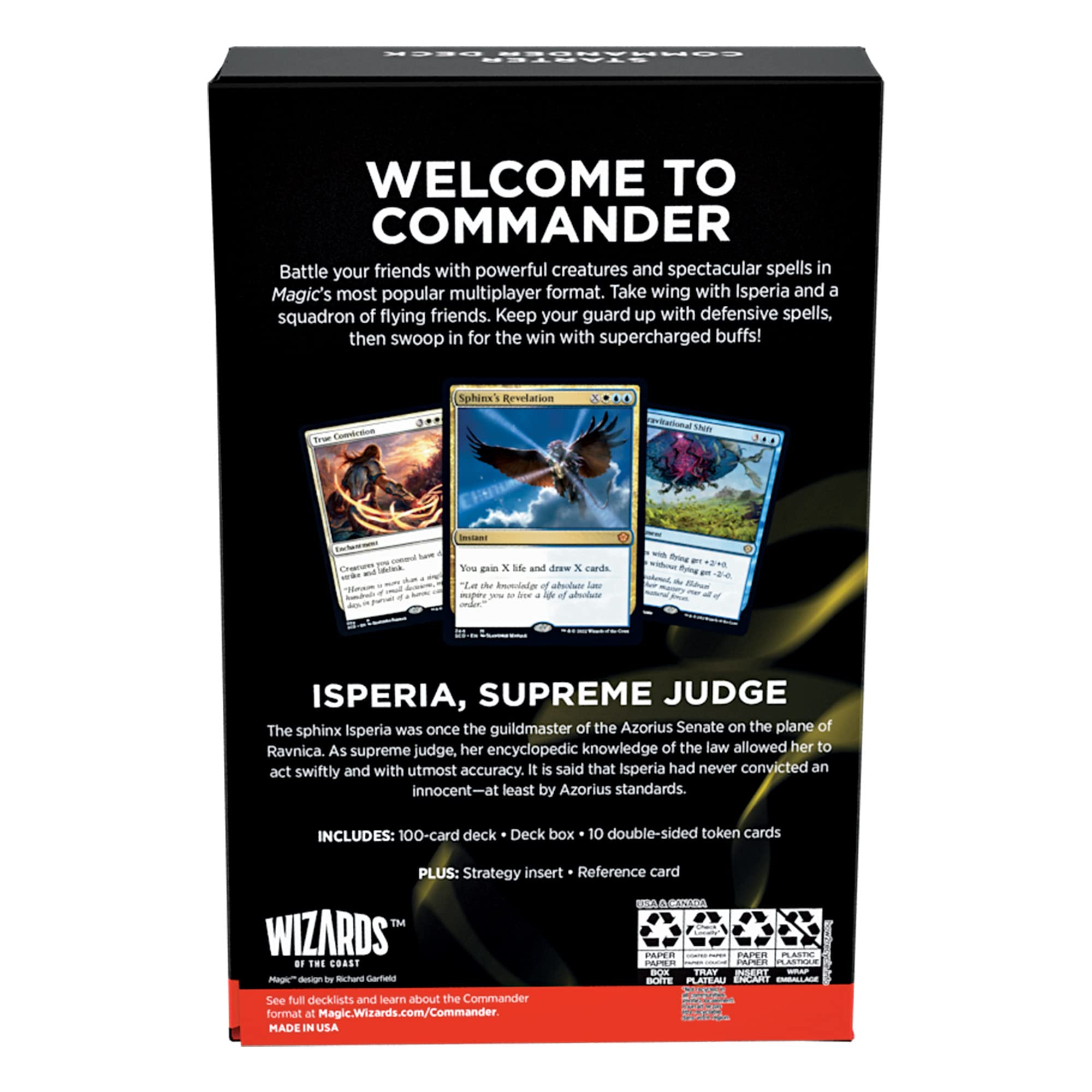 Foto 5 | Starter Commander Deck Magic The Gathering: Primer Vuelo - Venta Internacional.