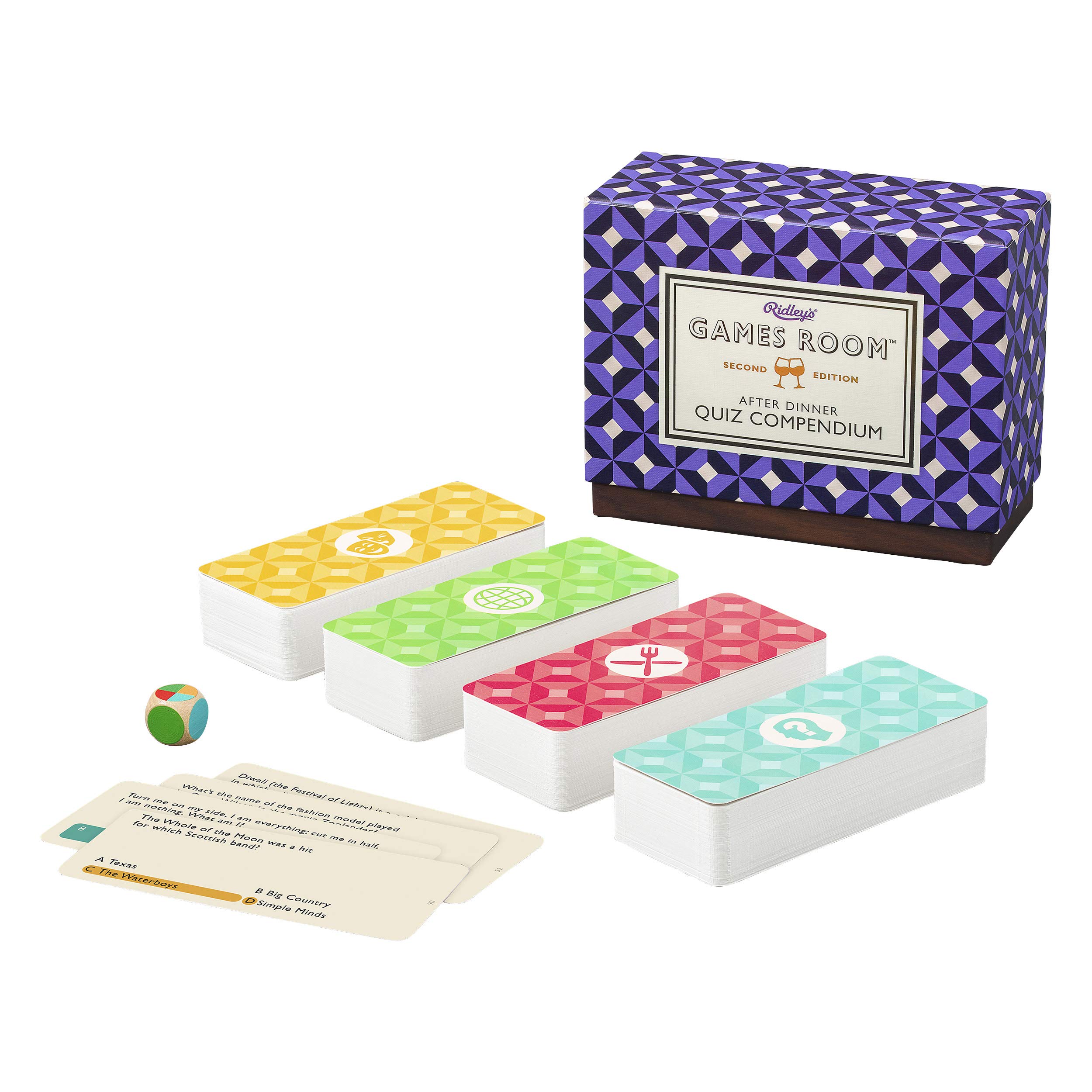 Trivia Card Games Ridley's After Dinner Quiz 2a Ed. Set 4 - Venta Internacional.