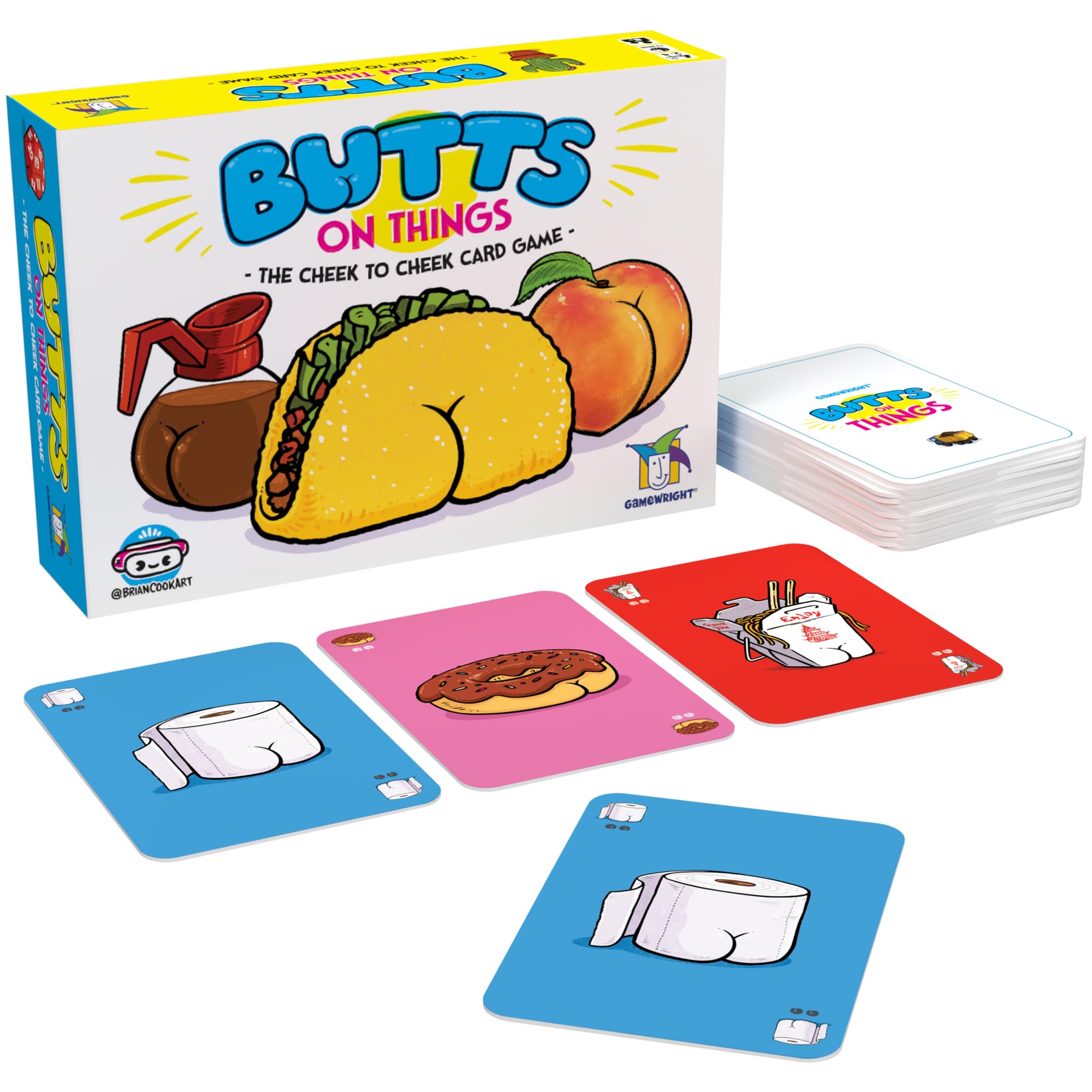Foto 2 pulgar | Juego De Cartas Gamewright Butts On Things Cheek Kids 8+ - Venta Internacional.