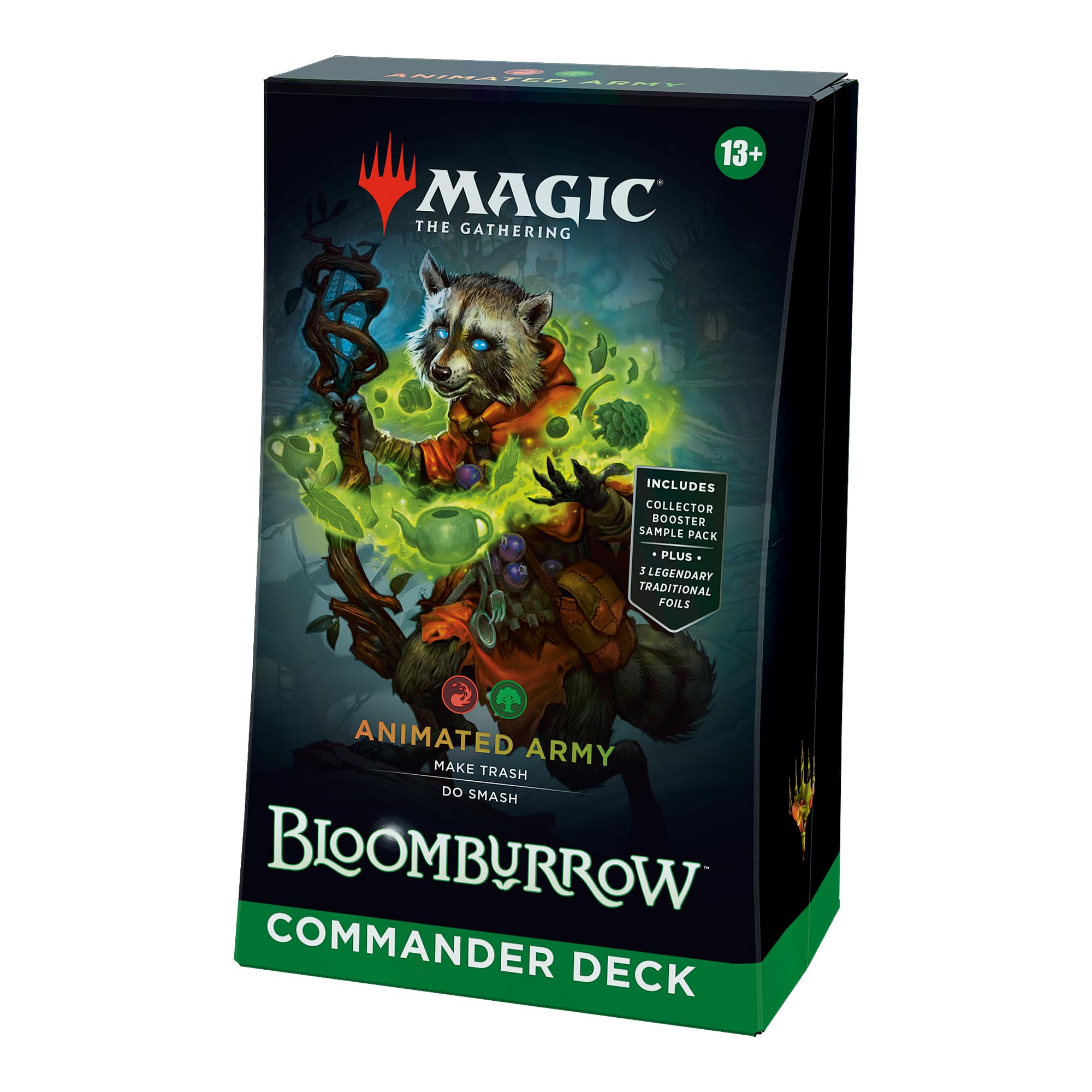 Foto 2 pulgar | Ejército Animado De Commander Deck Magic The Gathering Bloomburrow - Venta Internacional.