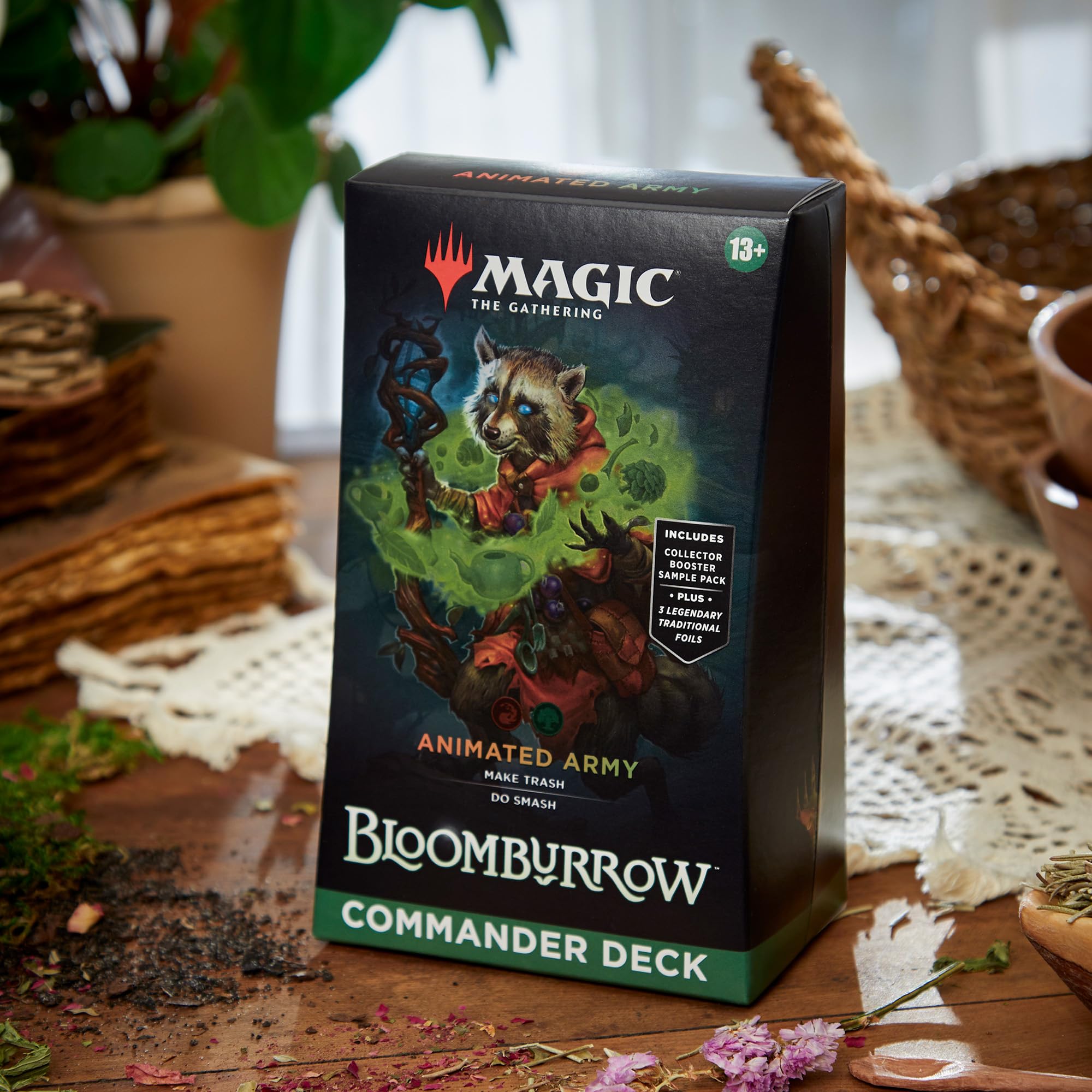 Foto 3 pulgar | Ejército Animado De Commander Deck Magic The Gathering Bloomburrow - Venta Internacional.