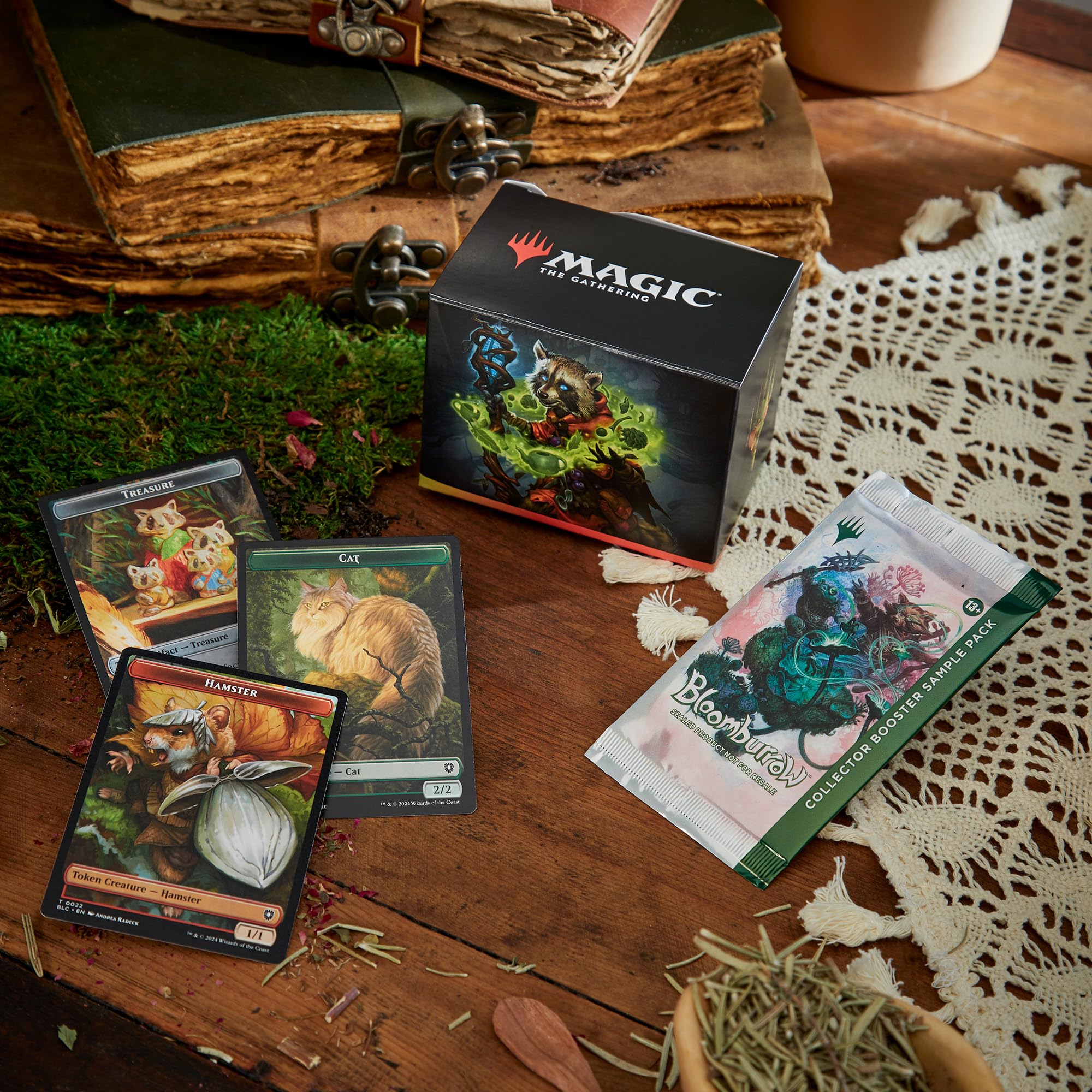 Foto 7 pulgar | Ejército Animado De Commander Deck Magic The Gathering Bloomburrow - Venta Internacional.