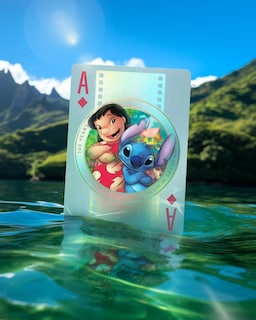 Foto 3 | Juego De Cartas Para Bicicleta, 100 Aniversario De Disney, Paquete De 6 - Venta Internacional.