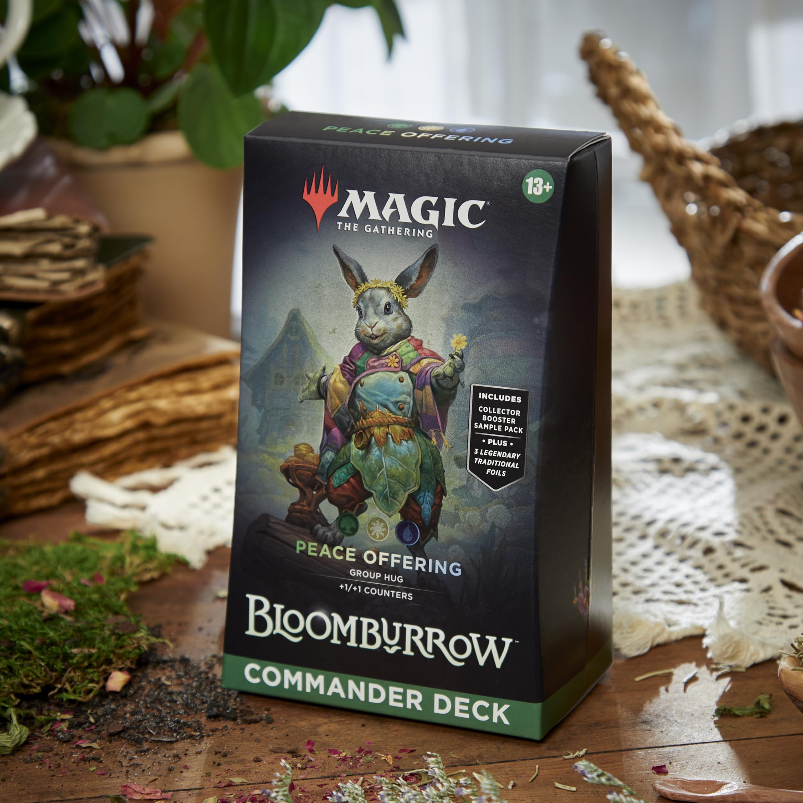 Foto 2 | Juego De Cartas Magic The Gathering Bloomburrow Commander Deck - Venta Internacional.