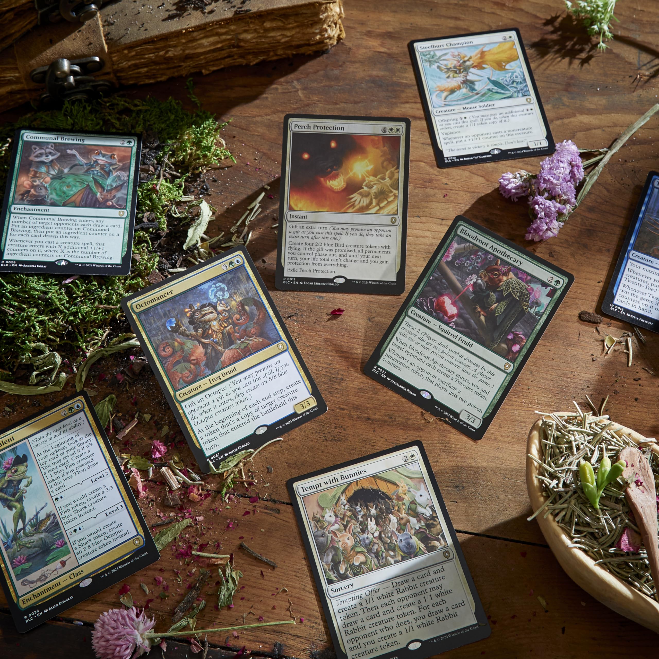 Foto 5 | Juego De Cartas Magic The Gathering Bloomburrow Commander Deck - Venta Internacional.