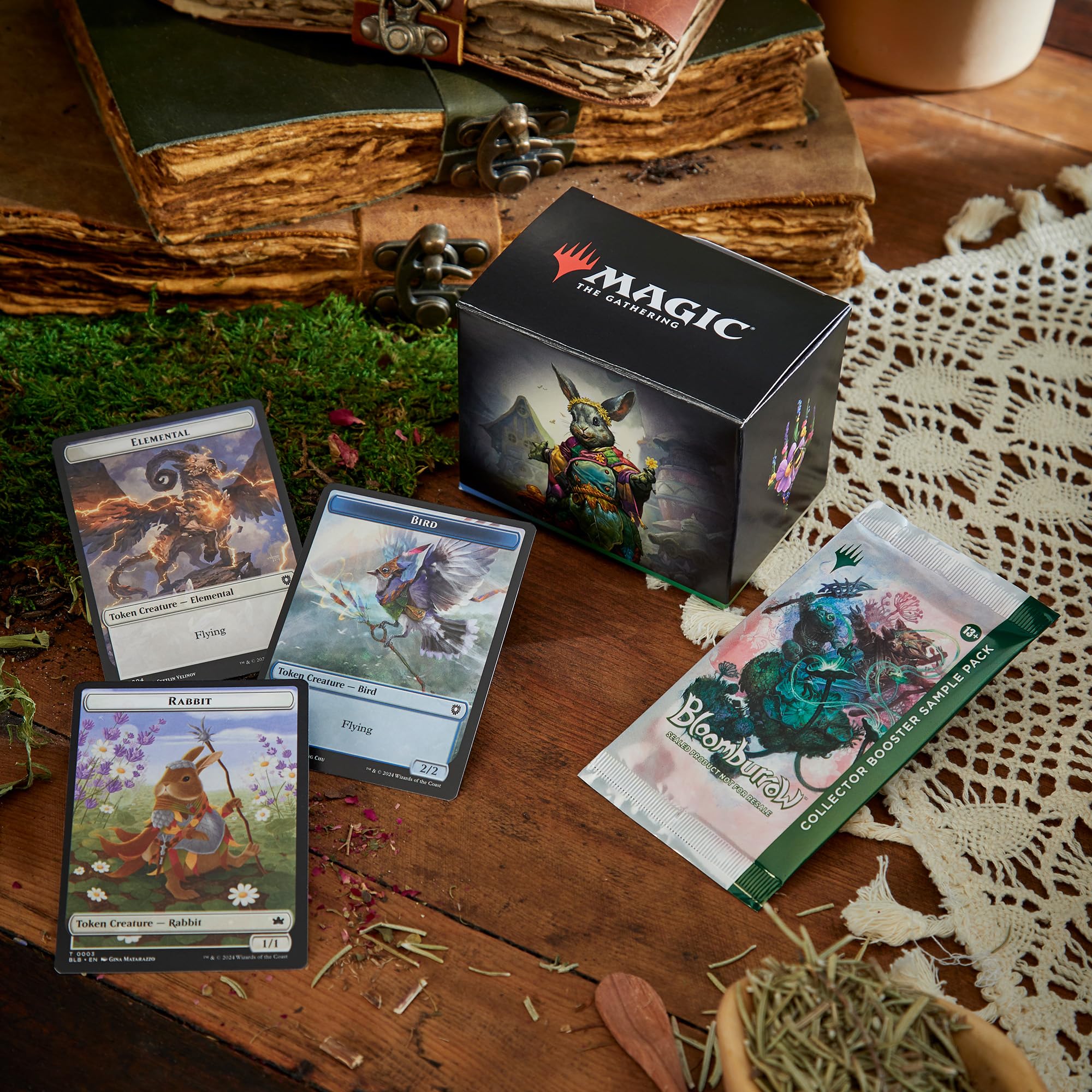 Foto 6 | Juego De Cartas Magic The Gathering Bloomburrow Commander Deck - Venta Internacional.